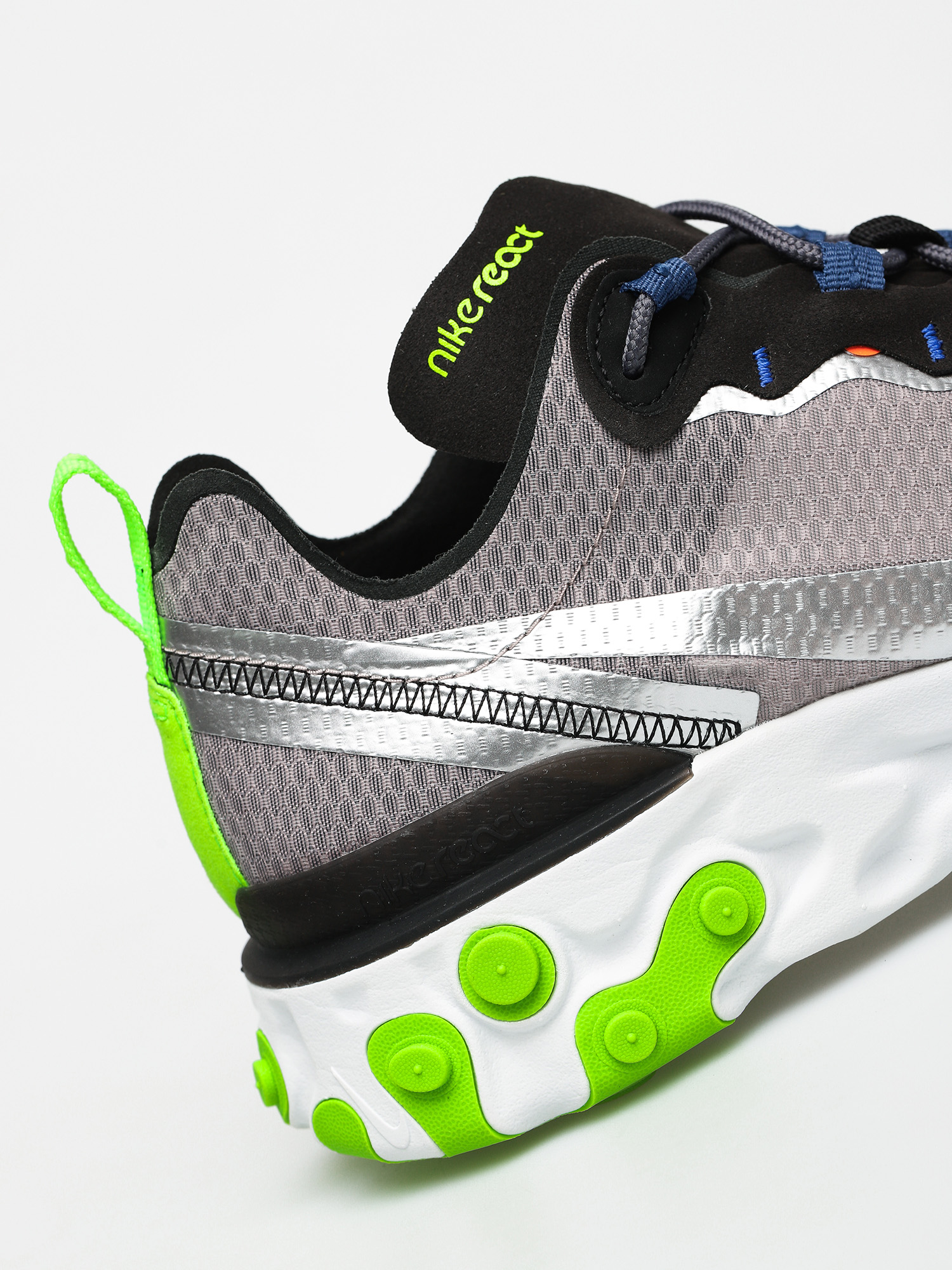 Buty Nike React Element 55 Se (pumice/metallic silver total orange)