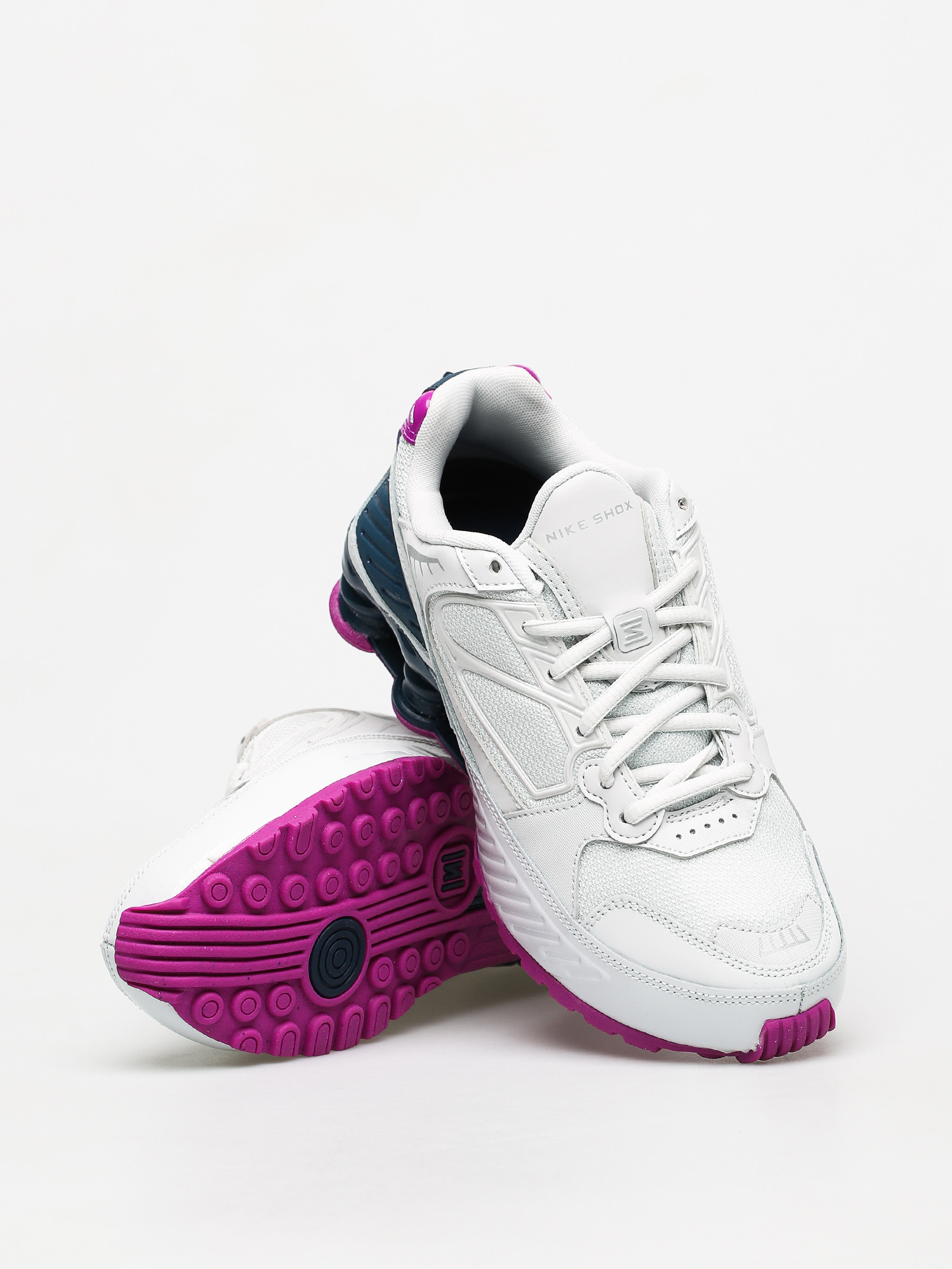 Buty Nike Shox Enigma Wmn (photon dust/reflect silver valerian blue)
