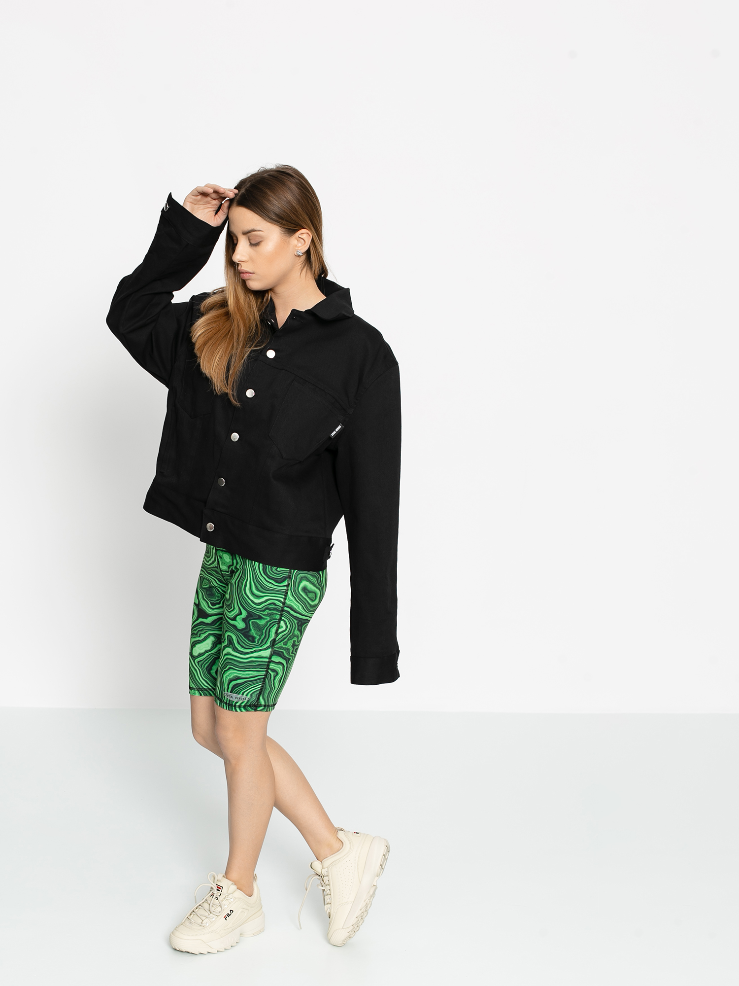 Kurtka Local Heroes Lh Monogram Wmn (black)