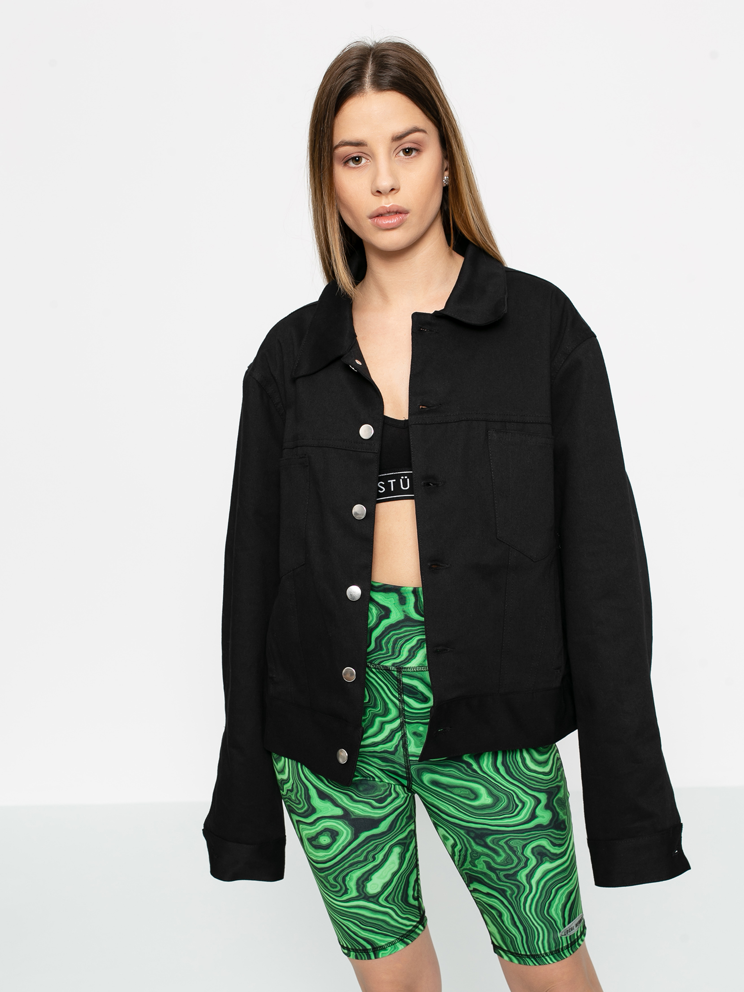 Kurtka Local Heroes Lh Monogram Wmn (black)