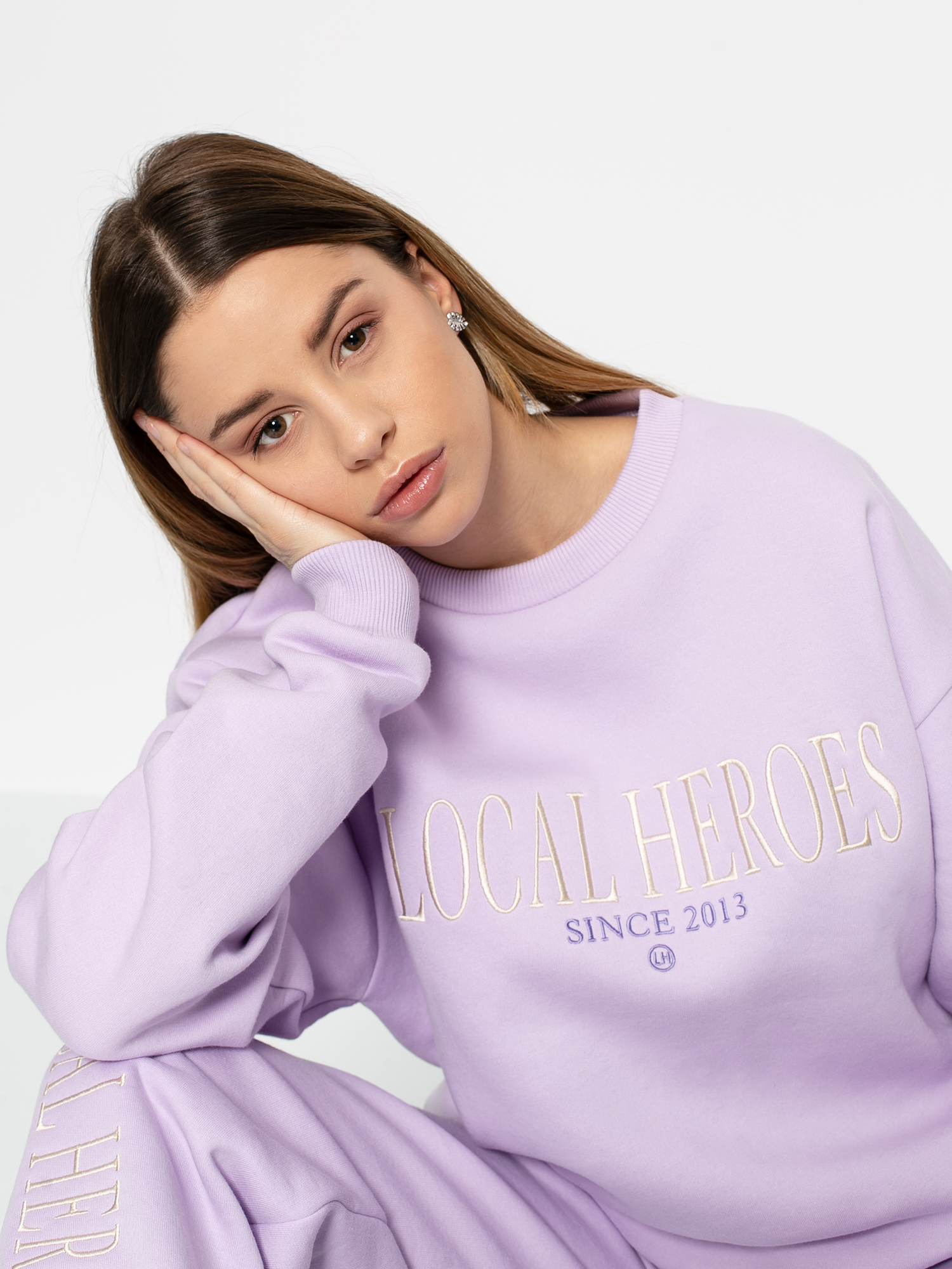 Bluza Local Heroes Since 2013 Wmn (lavender)