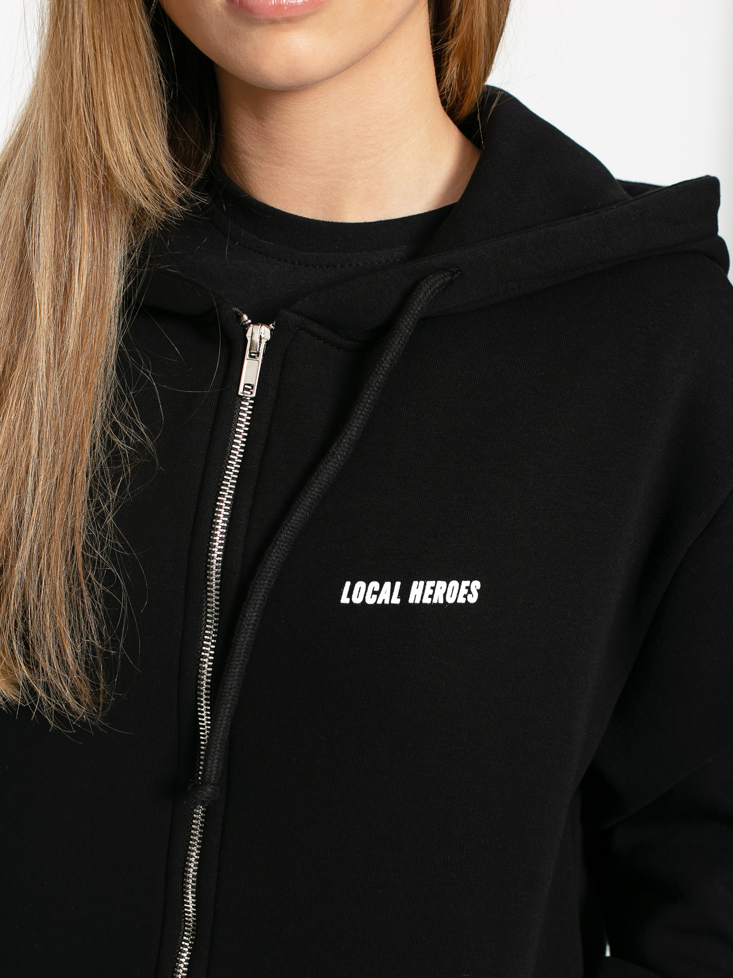 Bluza z kapturem Local Heroes Jellyfish ZHD Wmn (black)
