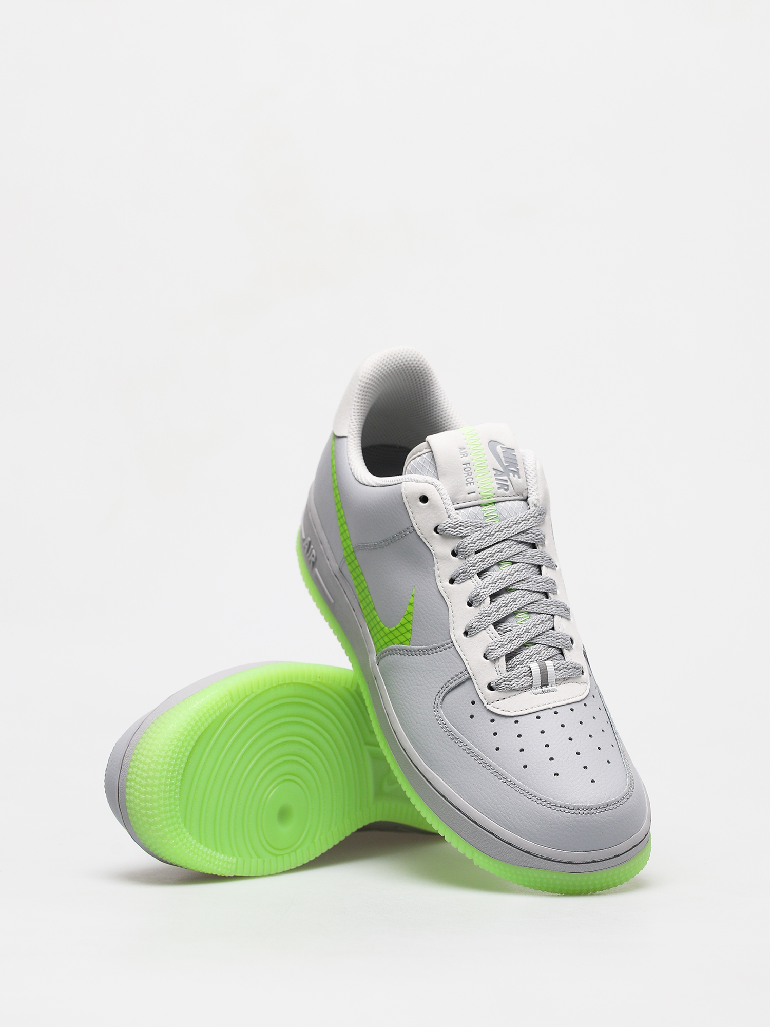 Buty Nike Air Force 1 07 Lv8 (wolf grey/ghost green photon dust black)