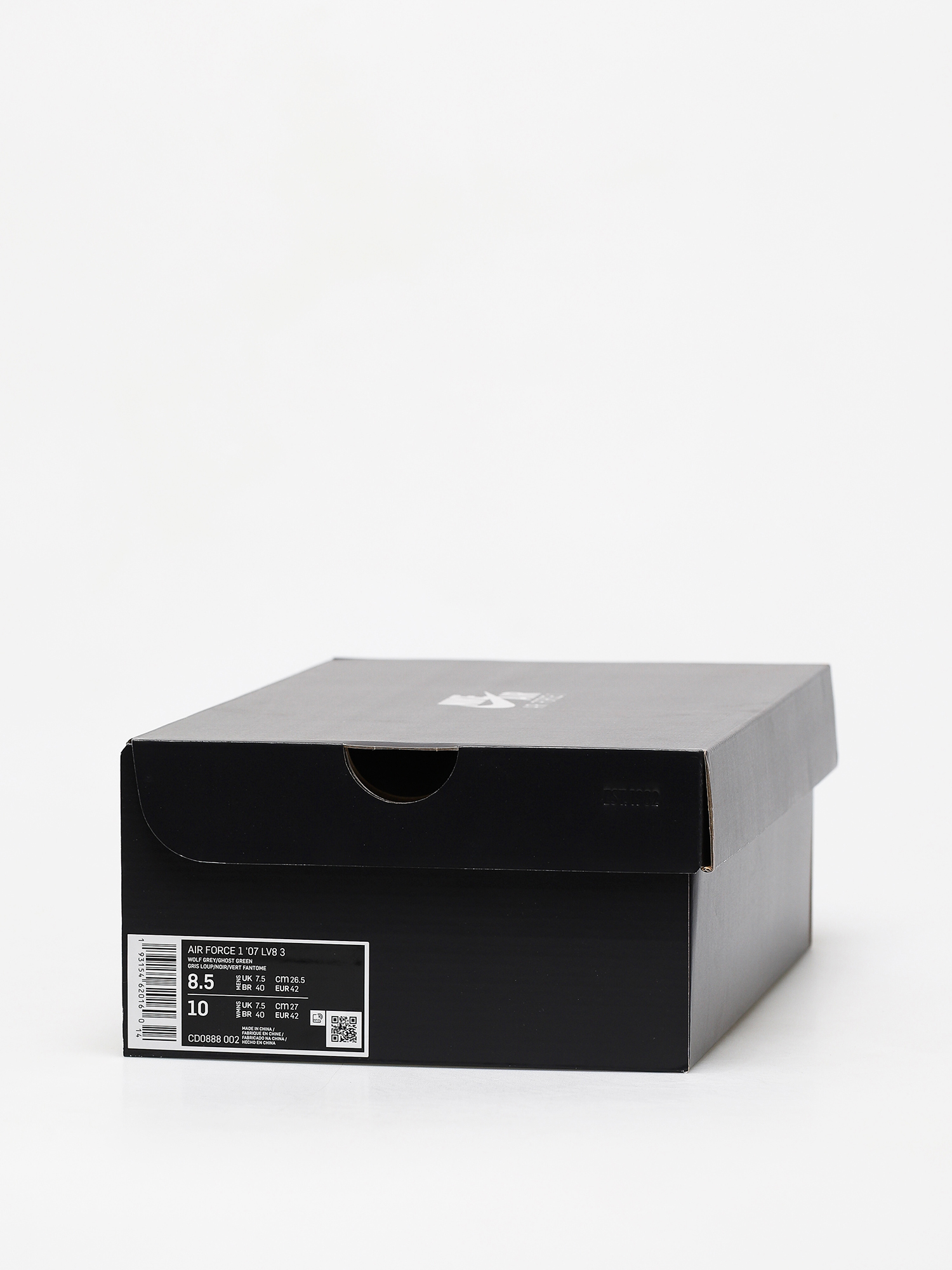 Buty Nike Air Force 1 07 Lv8 (wolf grey/ghost green photon dust black)
