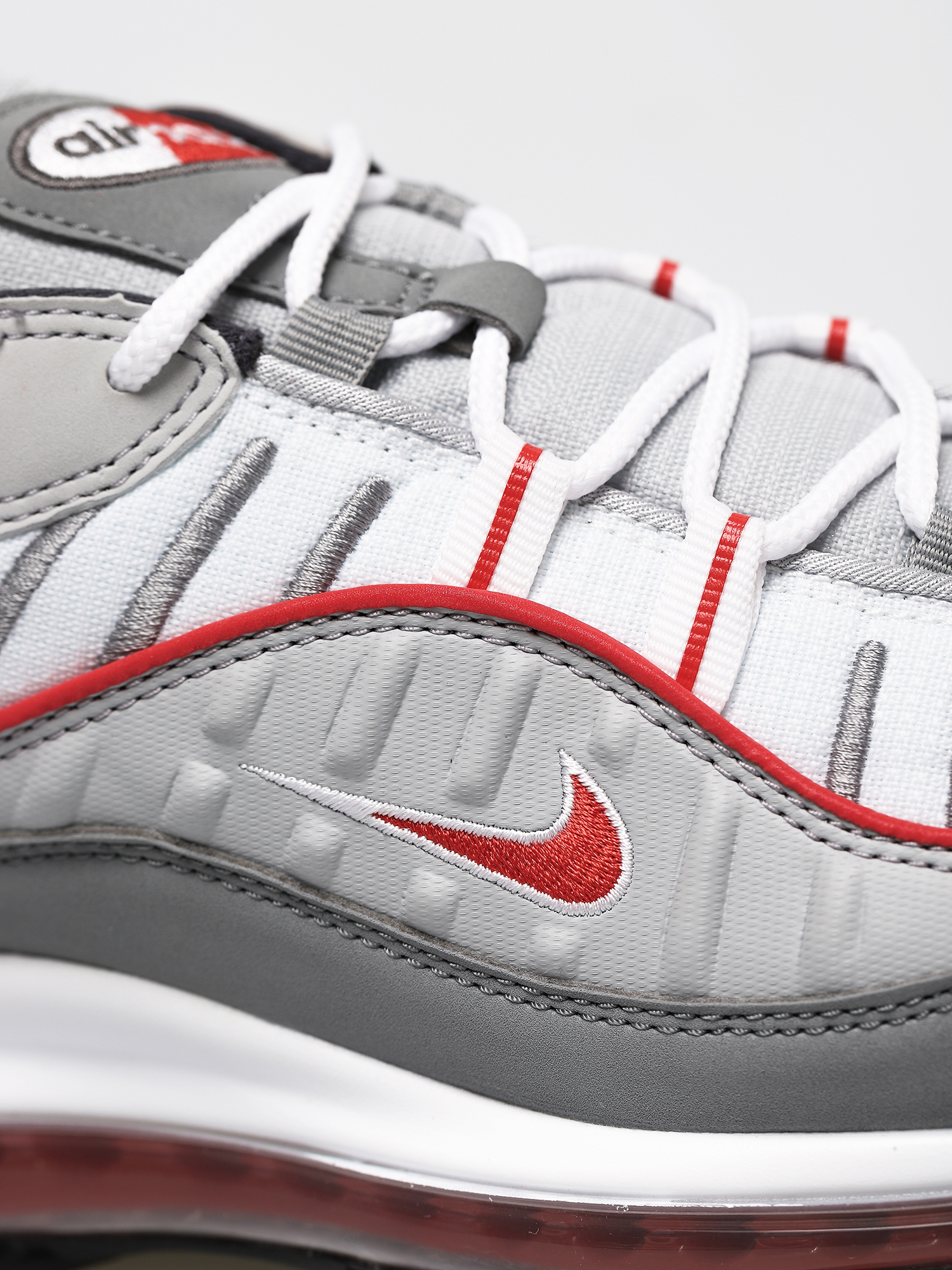 Buty Nike Air Max 98 (particle grey/track red iron grey)