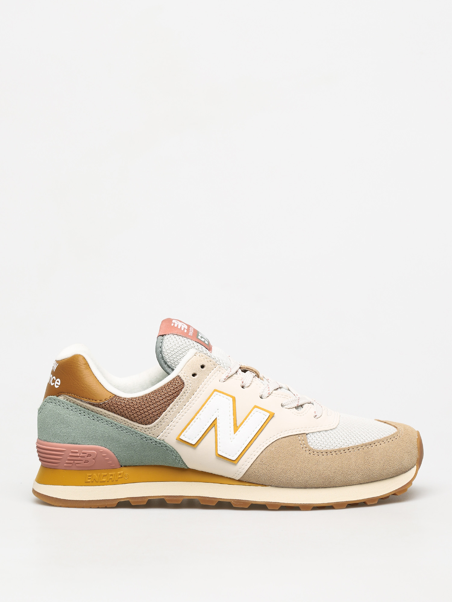 new balance 574 women tan
