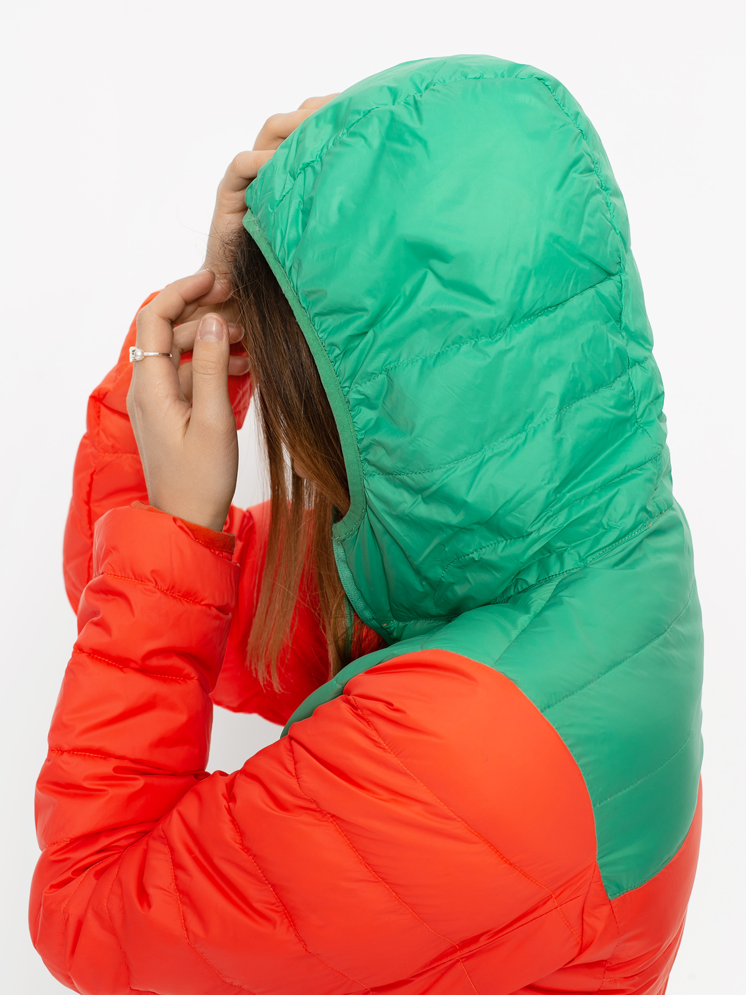 Kurtka Majesty Asgaard Down Wmn (orange/mint)