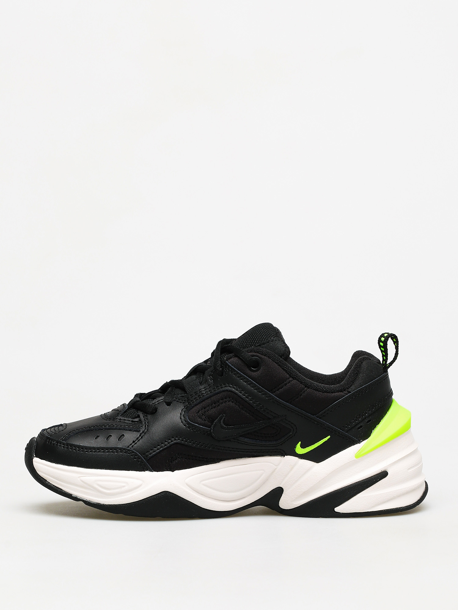 nike m2k tekno black volt