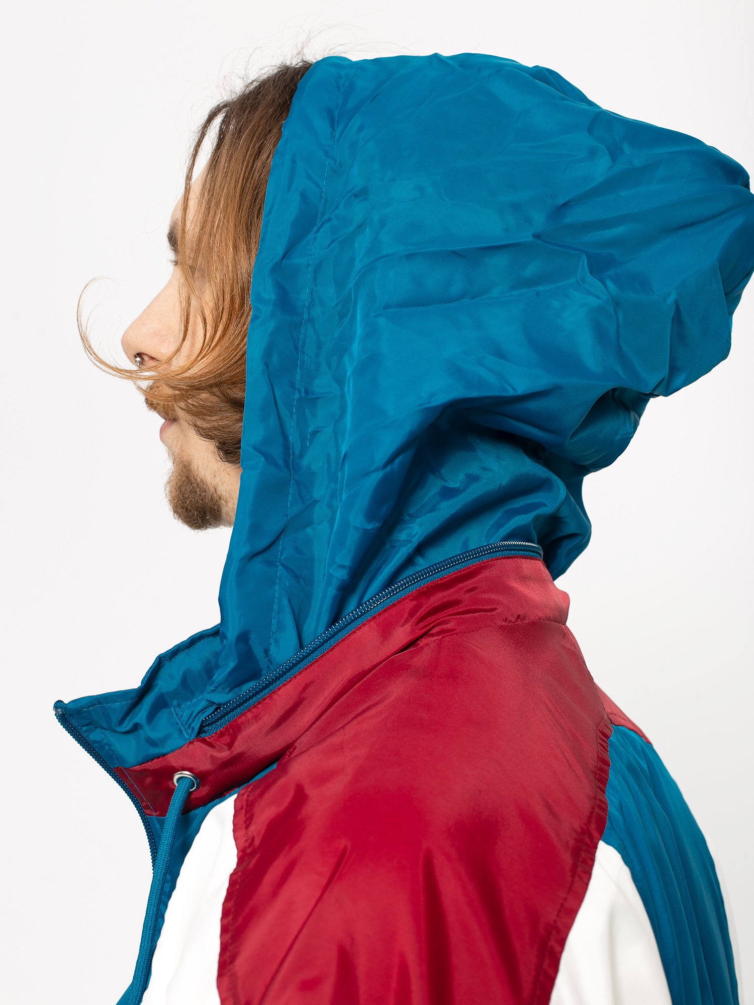 Kurtka Nike Sportswear (green abyss/team red/sail/green abyss)