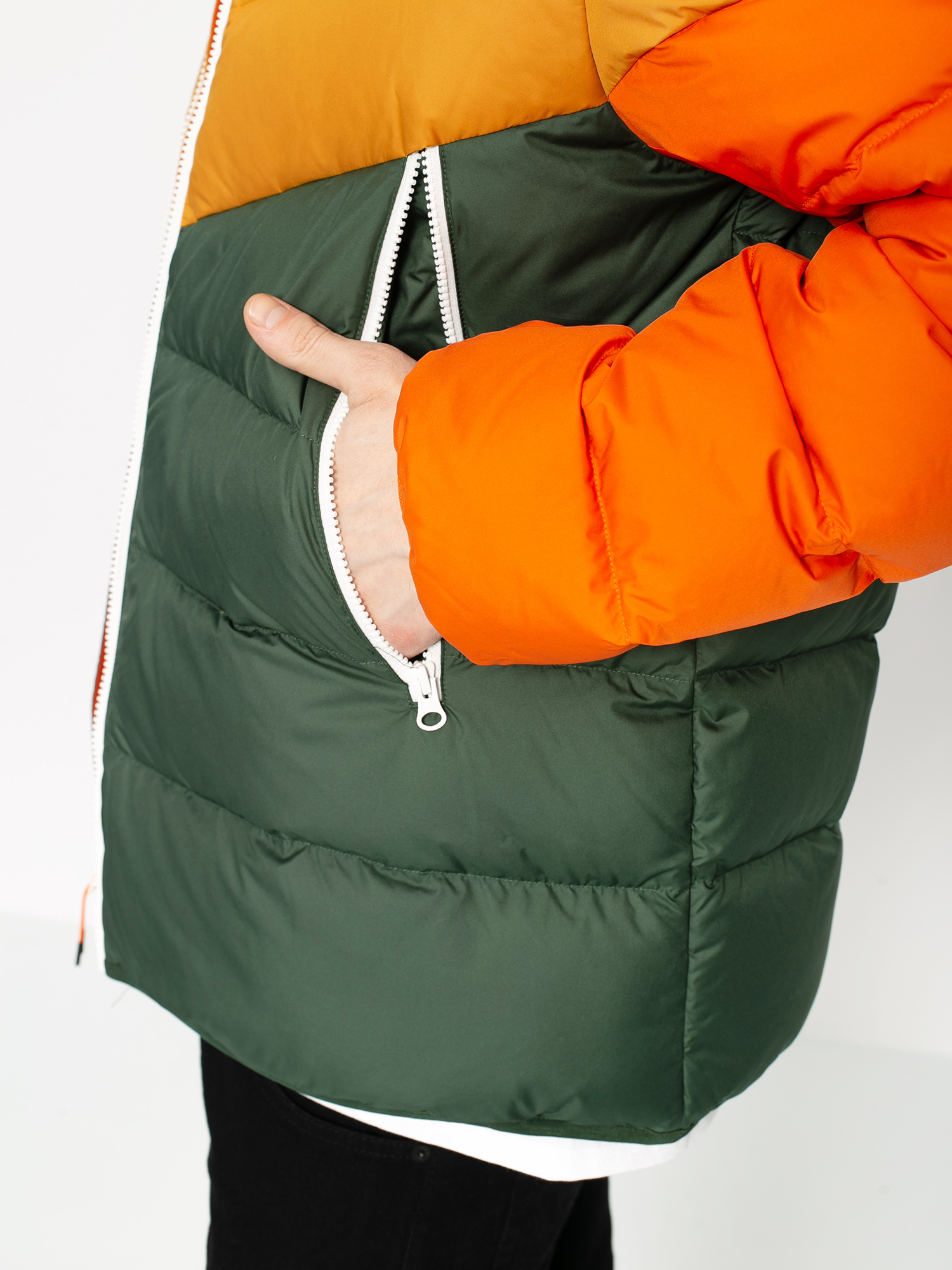 Kurtka Nike Sportswear Windrunner (gold suede/galactic jade/galactic jade)