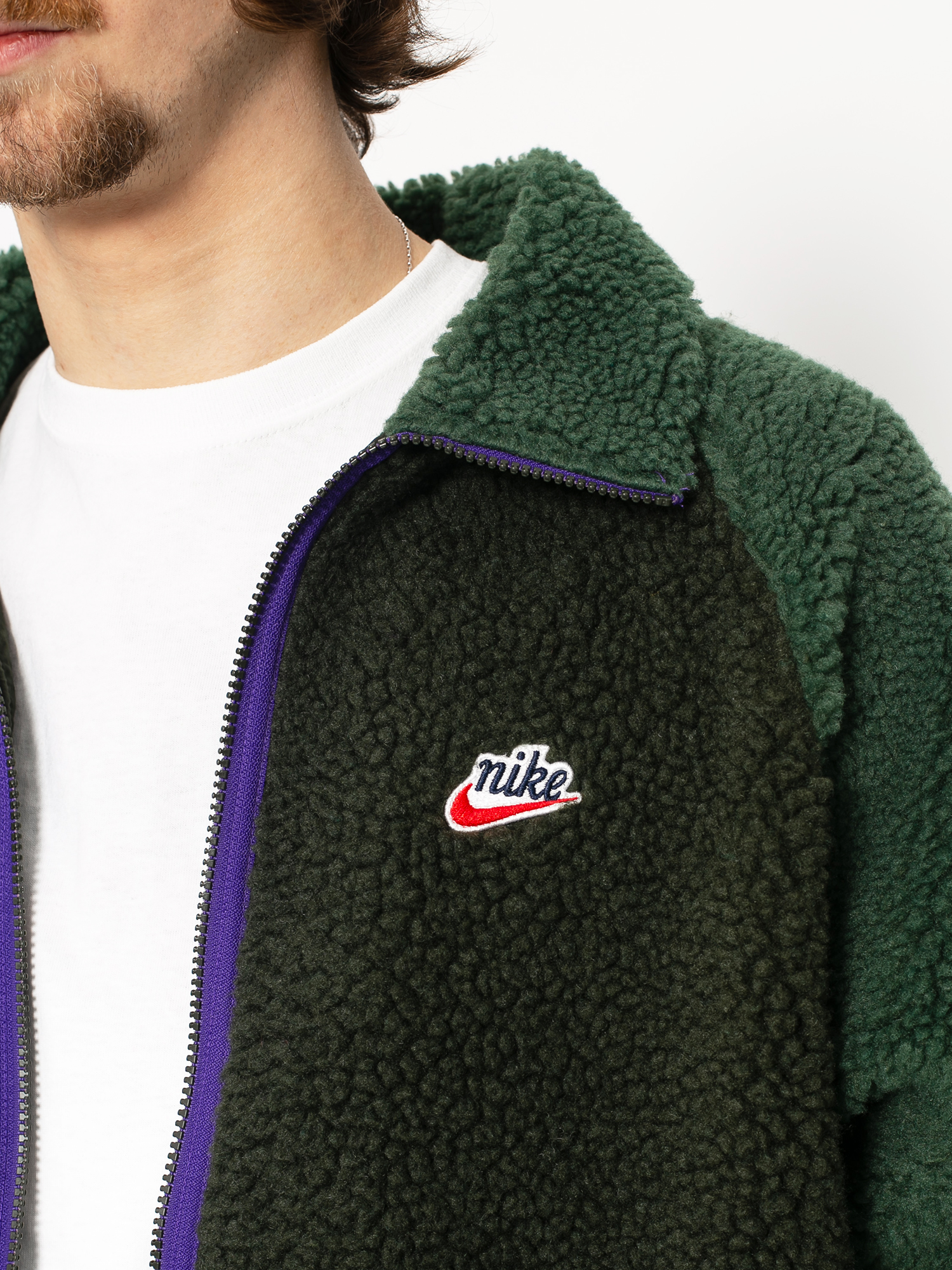 Kurtka Nike He Jkt Winter (sequoia/galactic jade/kumquat)