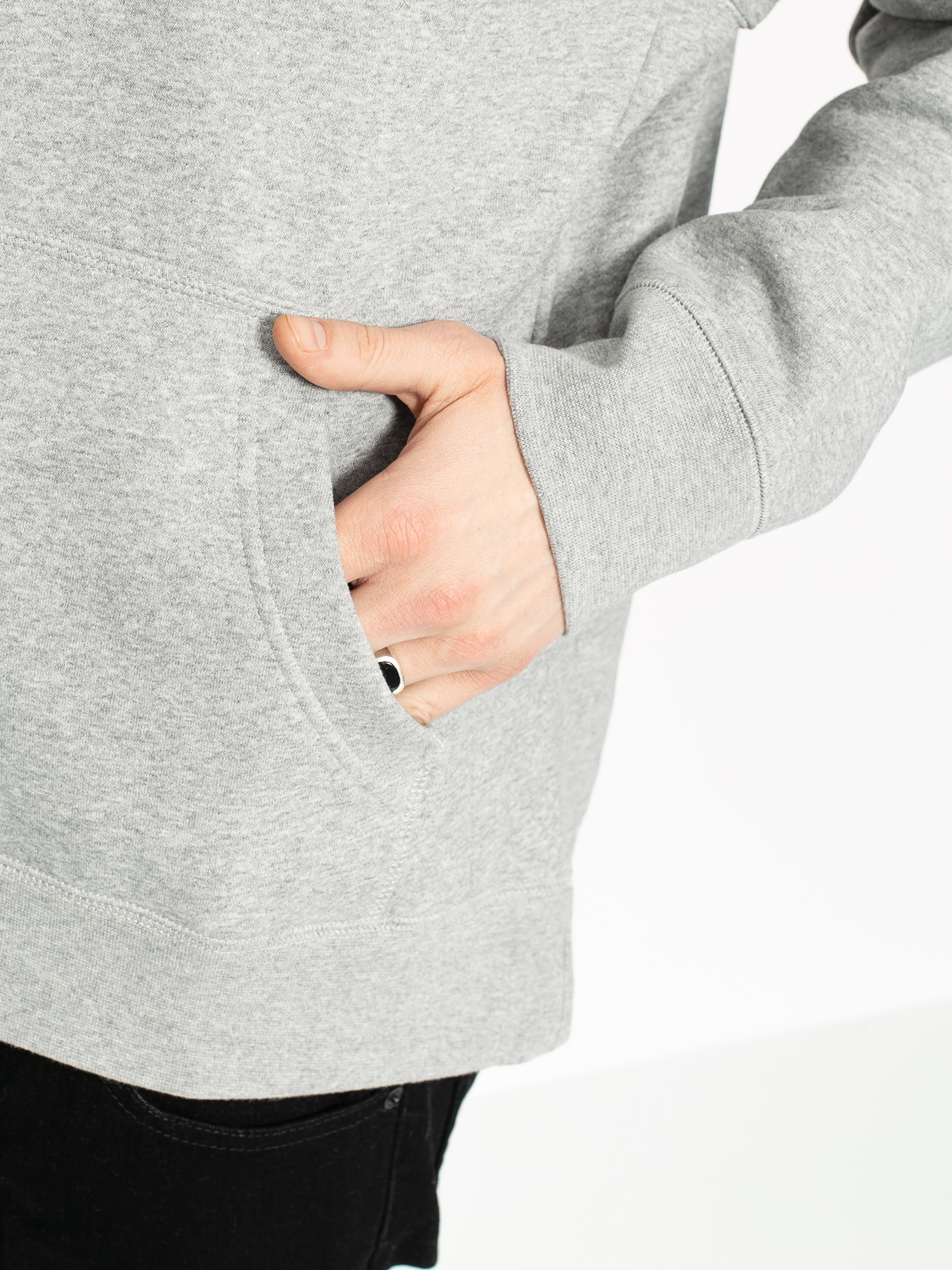 Bluza z kapturem Nike SB Sb HD (dk grey heather/laser blue)