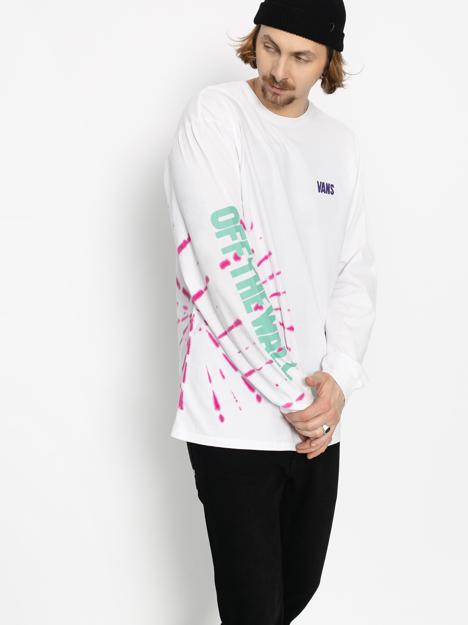 Longsleeve Vans Eyes Open Tie Dye (white)