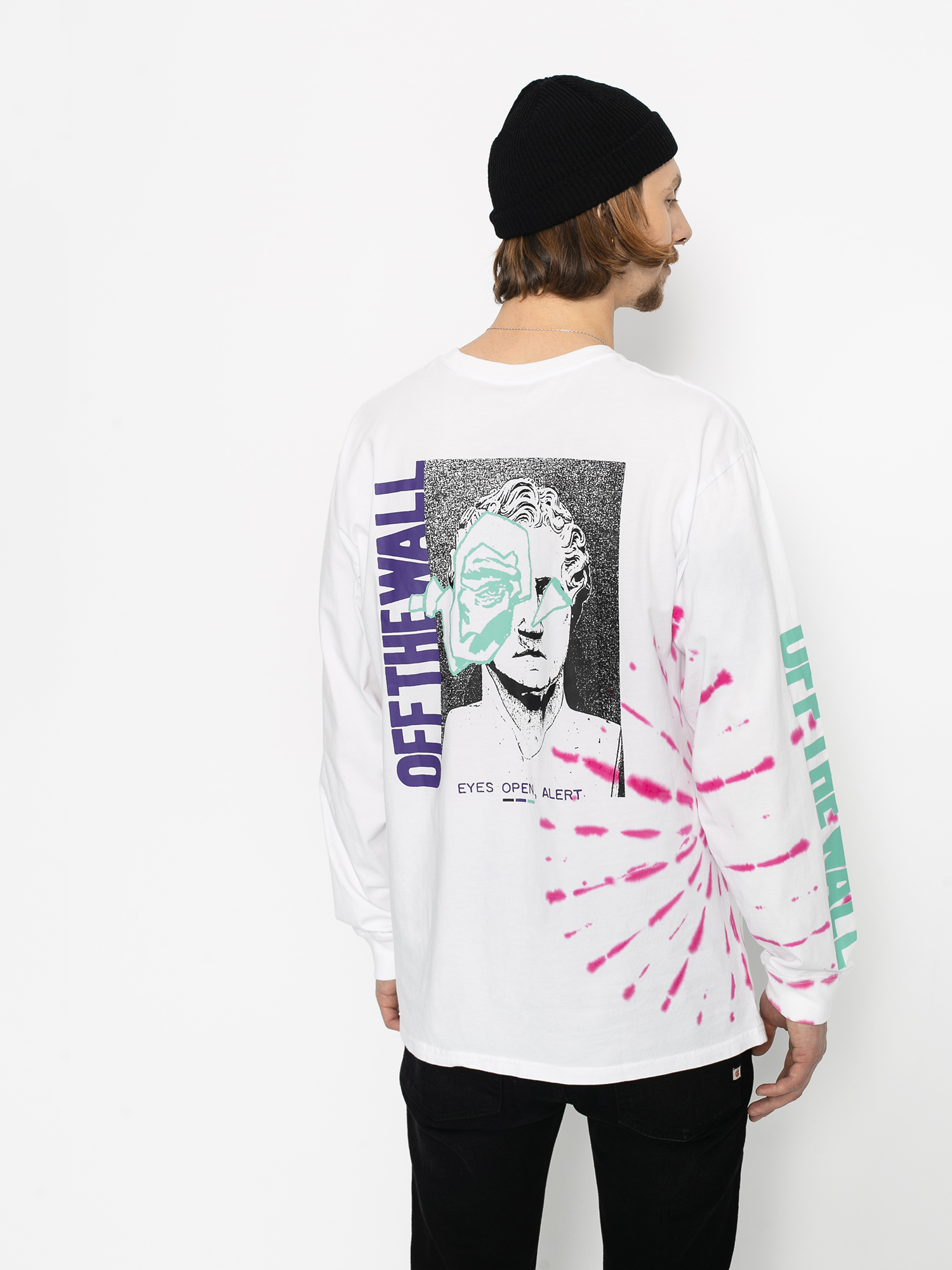 Longsleeve Vans Eyes Open Tie Dye (white)