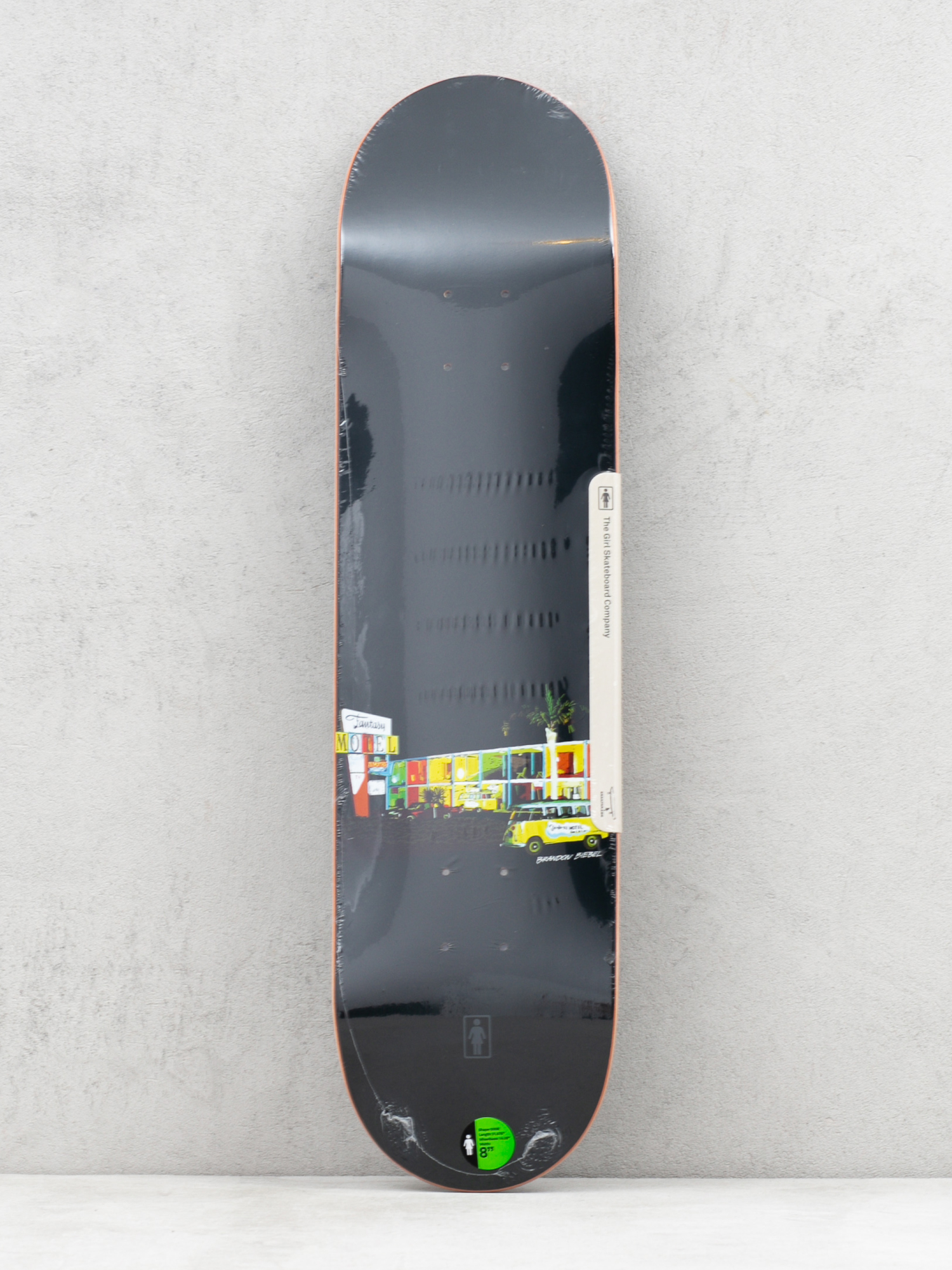 Deck Girl Skateboard Biebel No Vacancy (black)