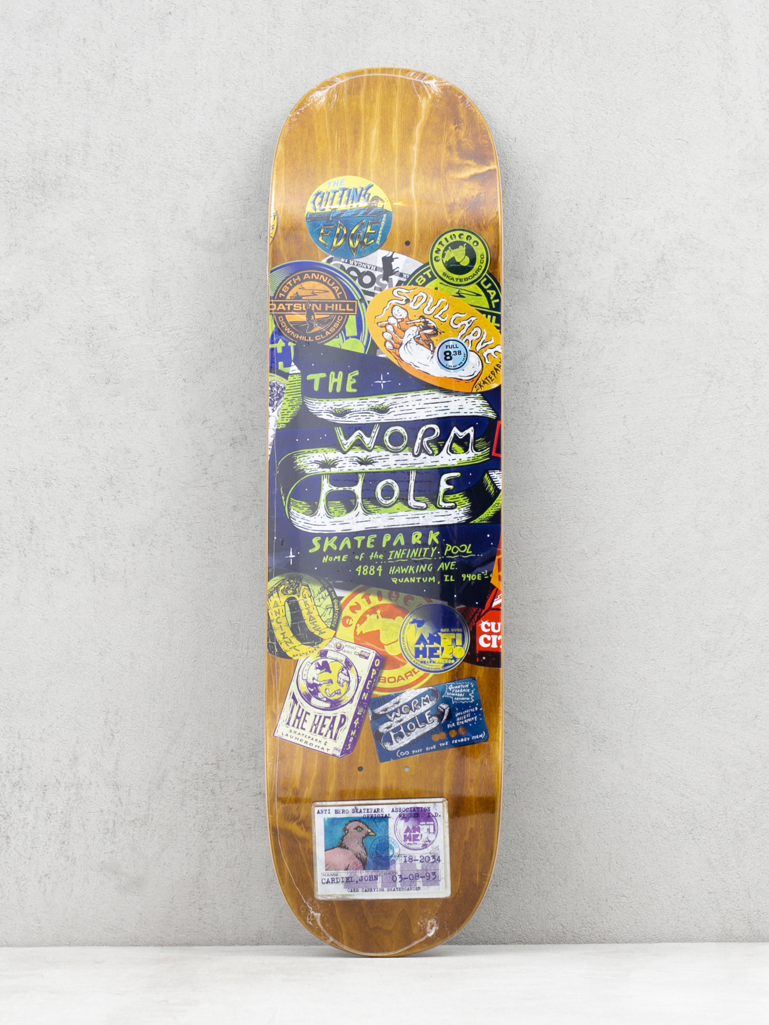 Deck Antihero Cardiel Park (brown)