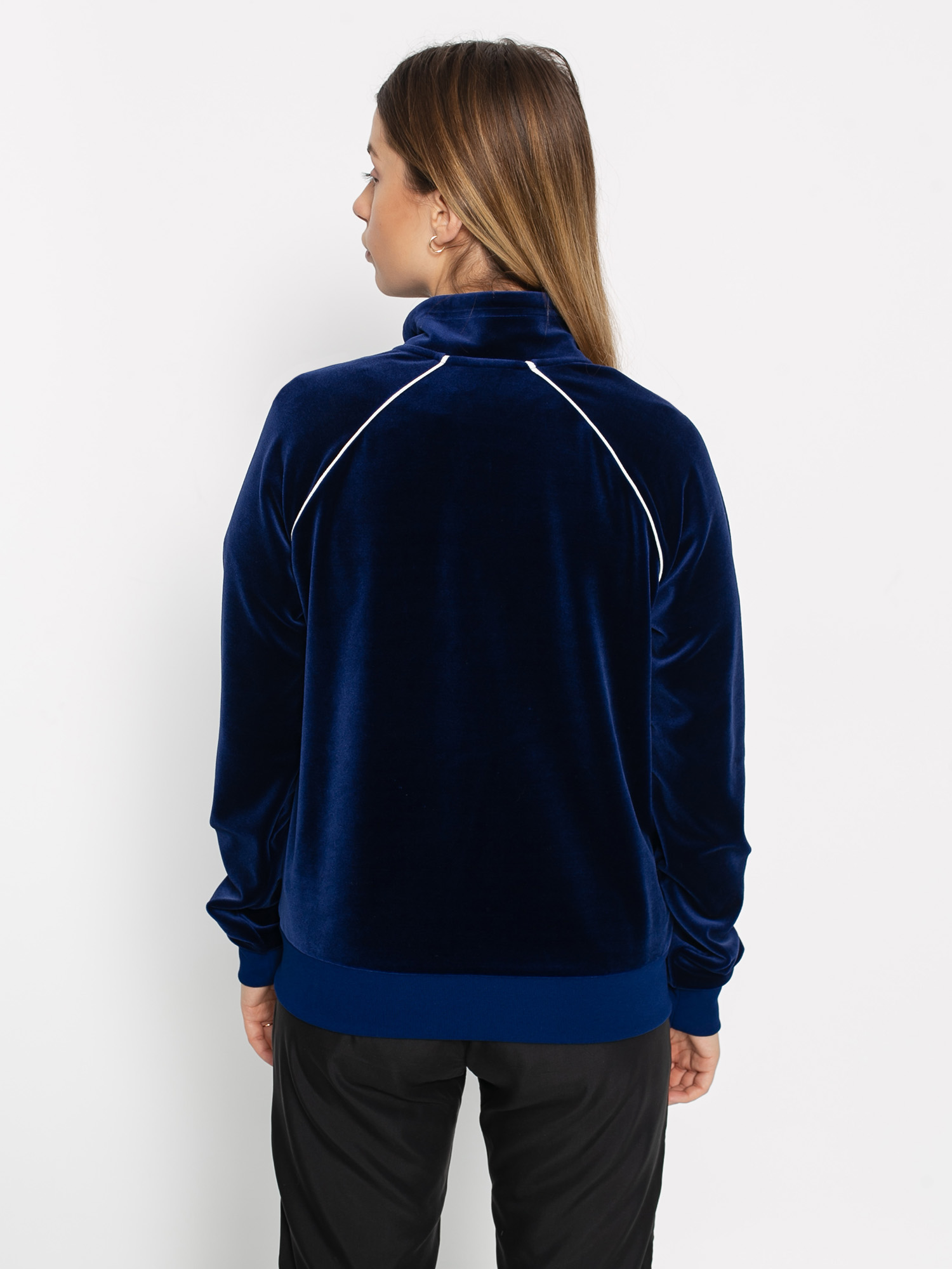 Kurtka Nike Trk Velour Wmn (blue void/sail/sail/sail)