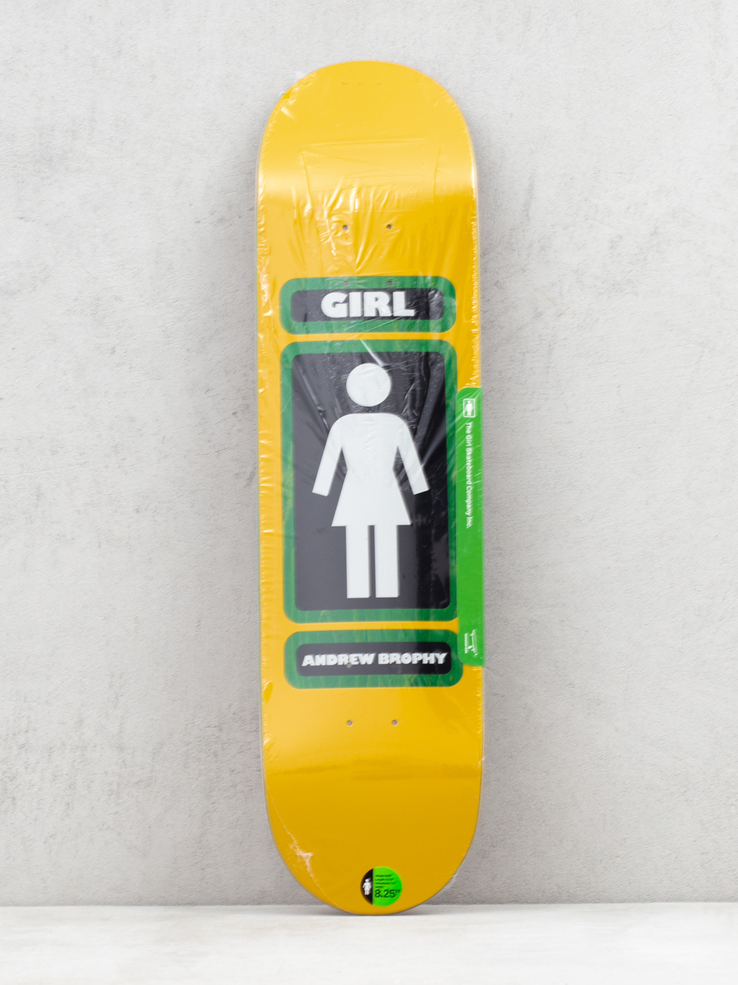 Deck Girl Skateboard Brophy 93 Til Infinity (yellow)