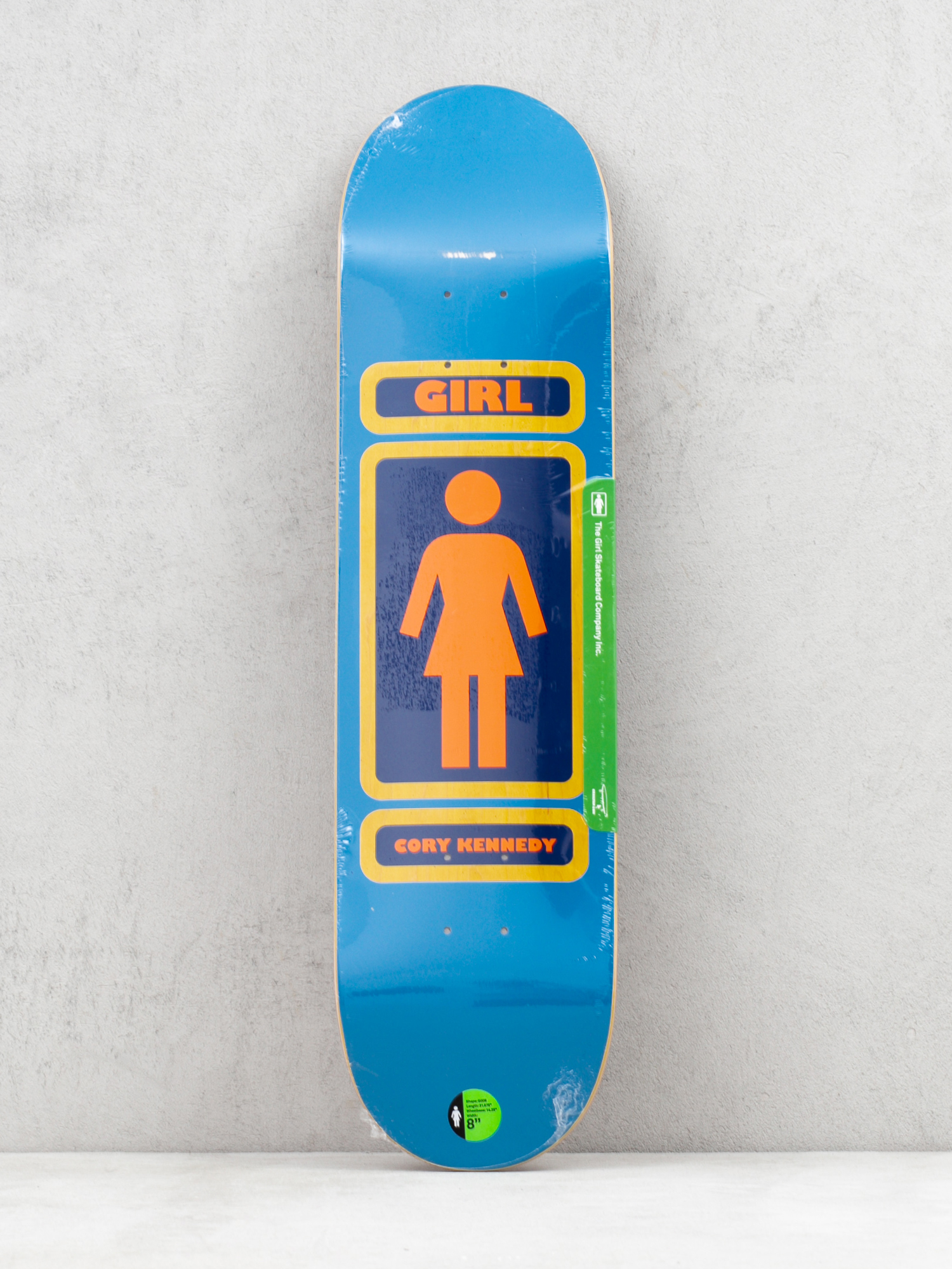 Deck Girl Skateboard Kennedy 93 Til Infinity (blue)