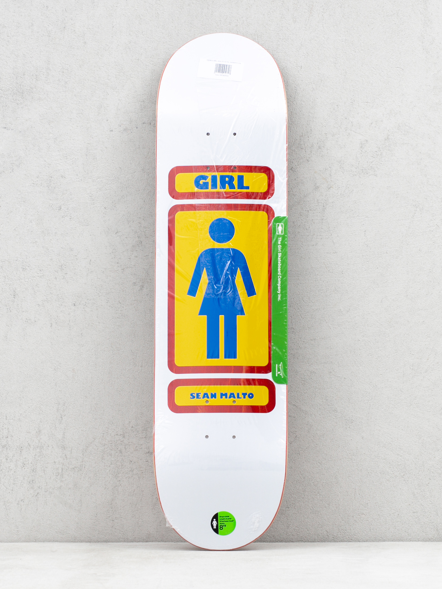 Deck Girl Skateboard Malto 93 Til Infinity (white)