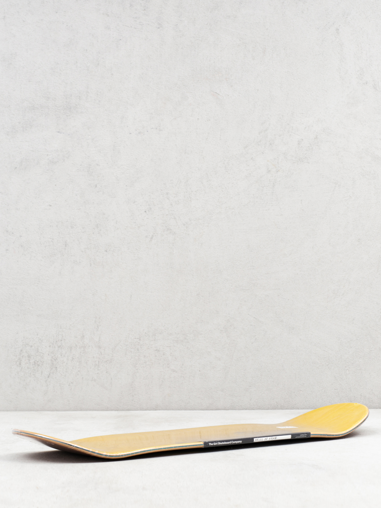 Deck Girl Skateboard Mccrank Skull Of Fame (brown)