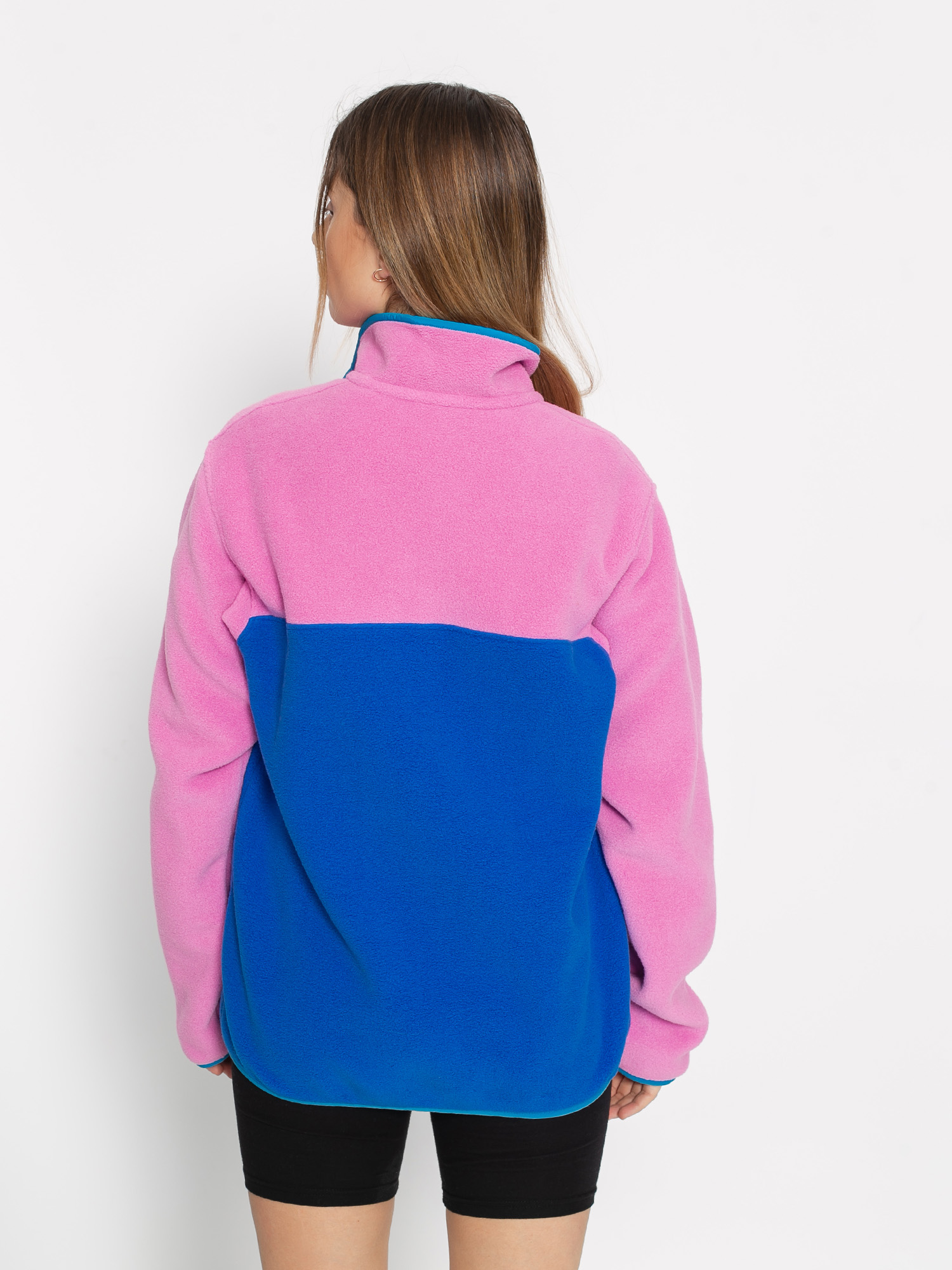 Damski Polar Patagonia Lightweight Synchilla Snap T (marble pink)