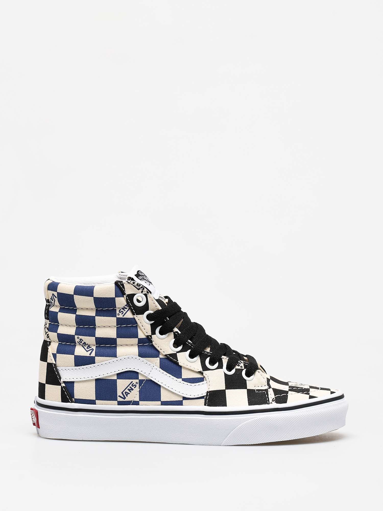 Buty Vans Sk8 Hi (big check/bla)