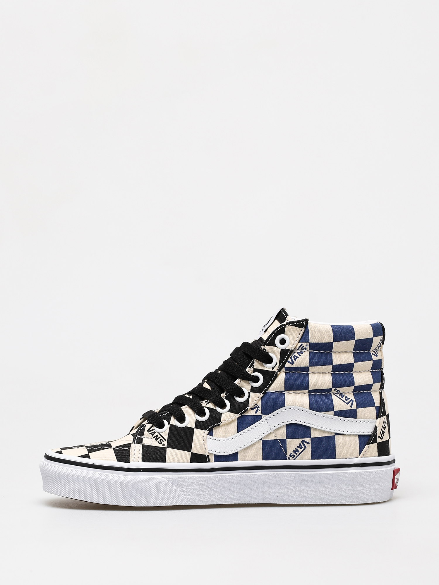 Buty Vans Sk8 Hi (big check/bla)