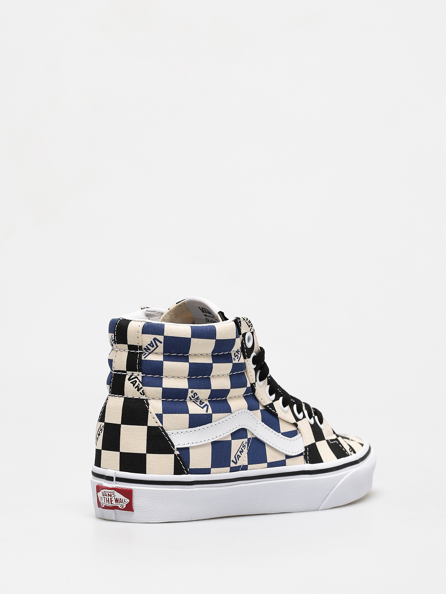 Buty Vans Sk8 Hi (big check/bla)