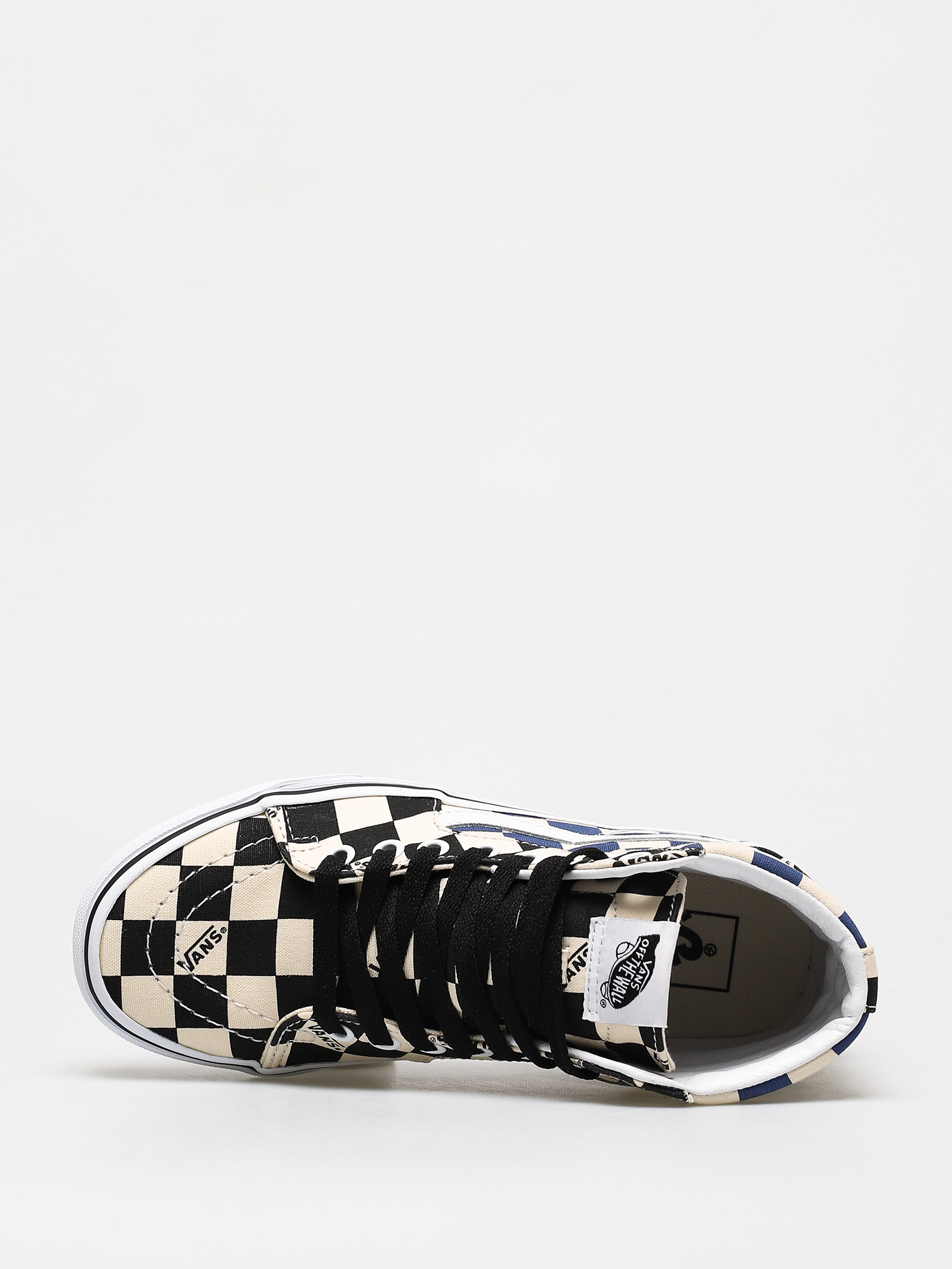 Buty Vans Sk8 Hi (big check/bla)
