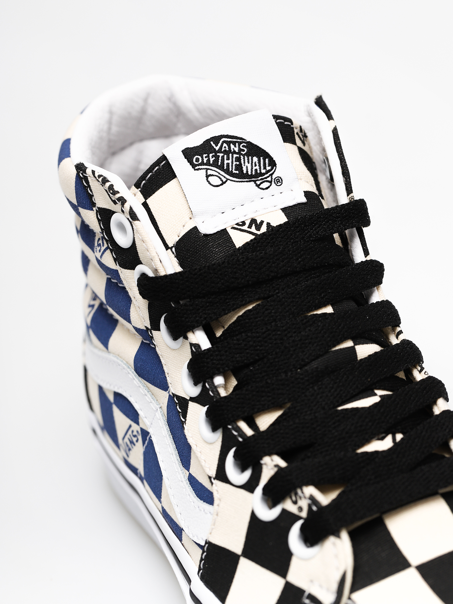 Buty Vans Sk8 Hi (big check/bla)