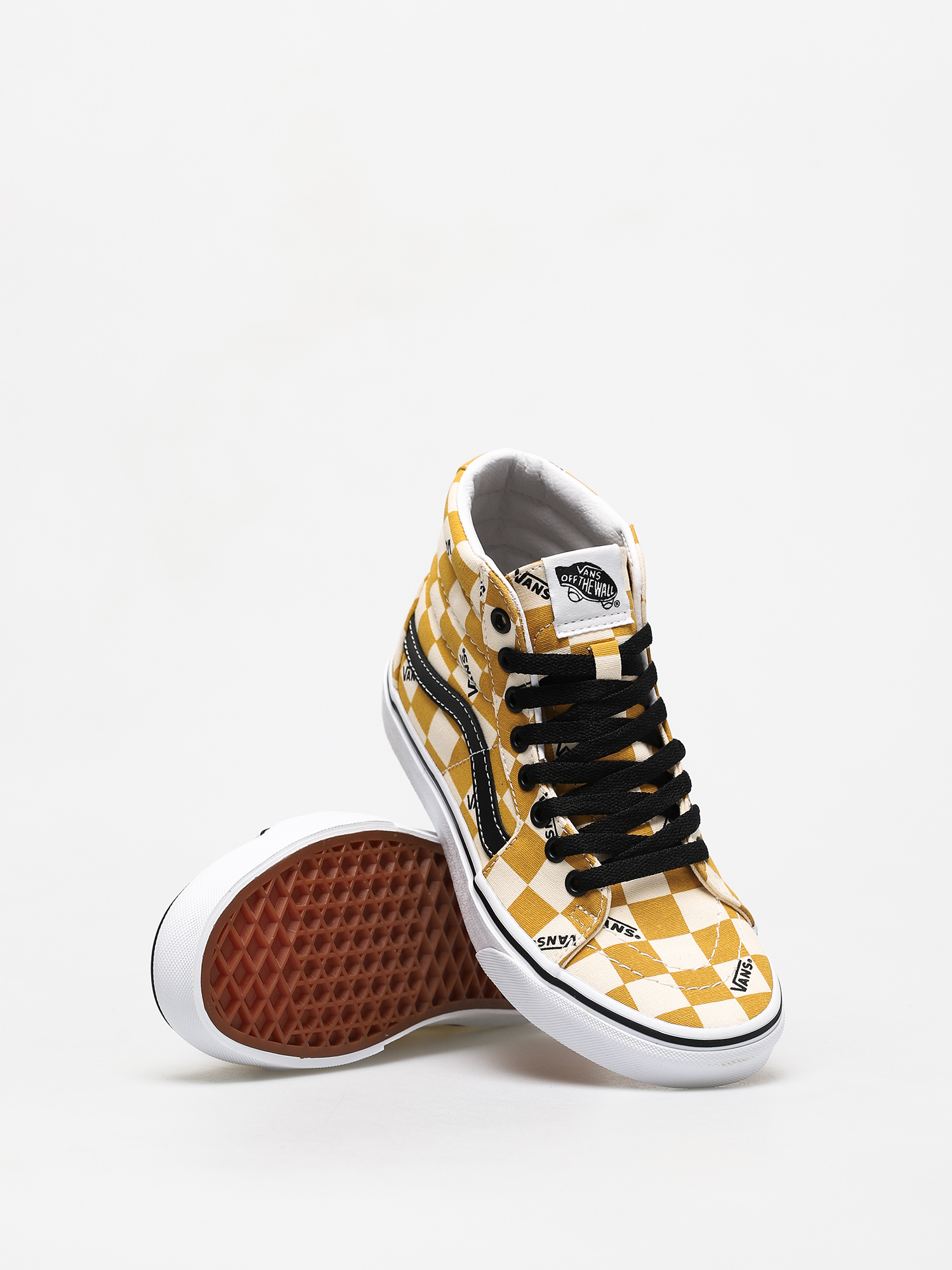 Buty Vans Sk8 Hi (big check/ylk)