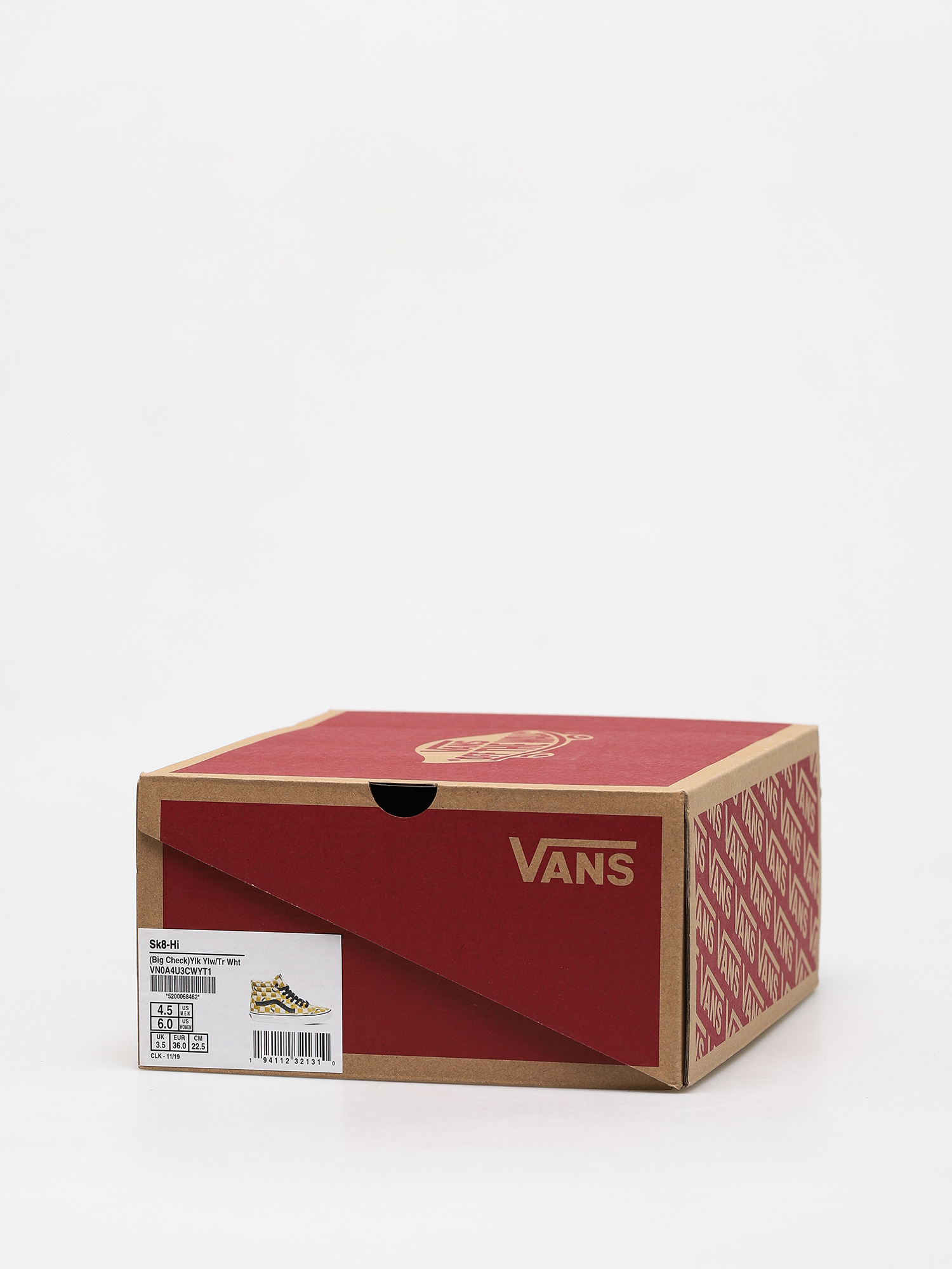 Buty Vans Sk8 Hi (big check/ylk)