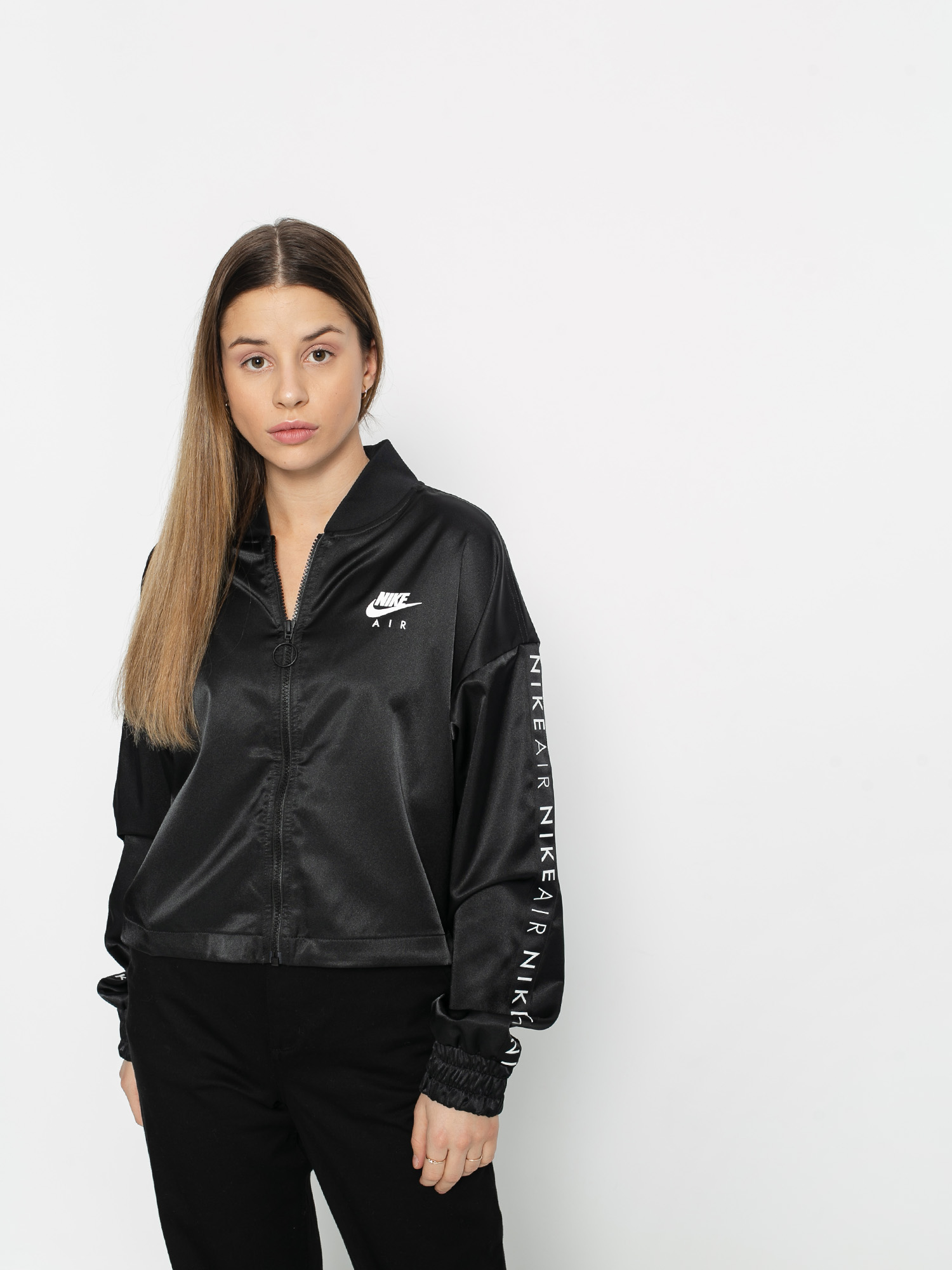 Kurtka Nike Air Trk Jkt Satin Wmn (black)