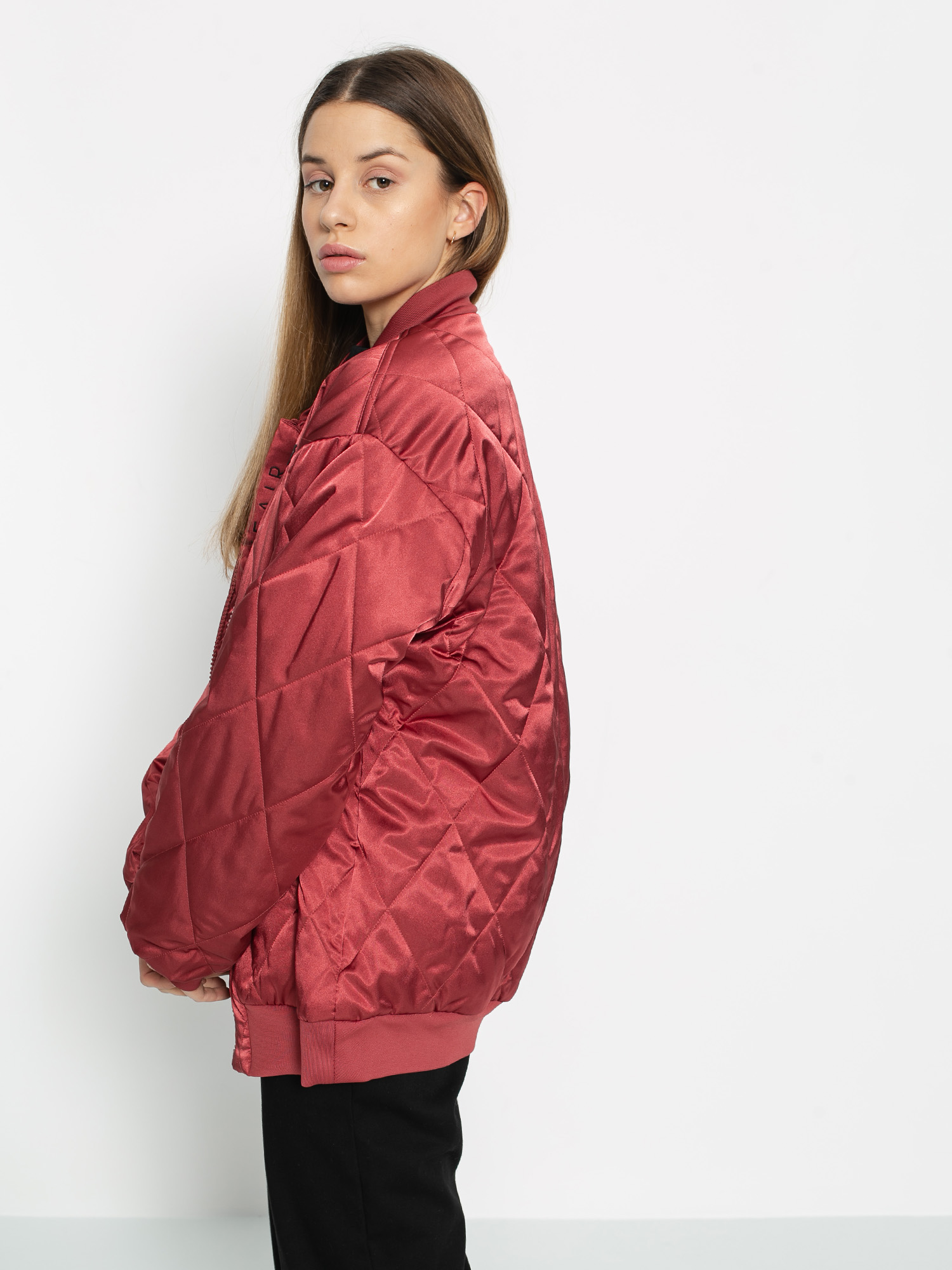 Kurtka Nike Air Syn Fill Jkt Satn Wmn (cedar/team orange/black)