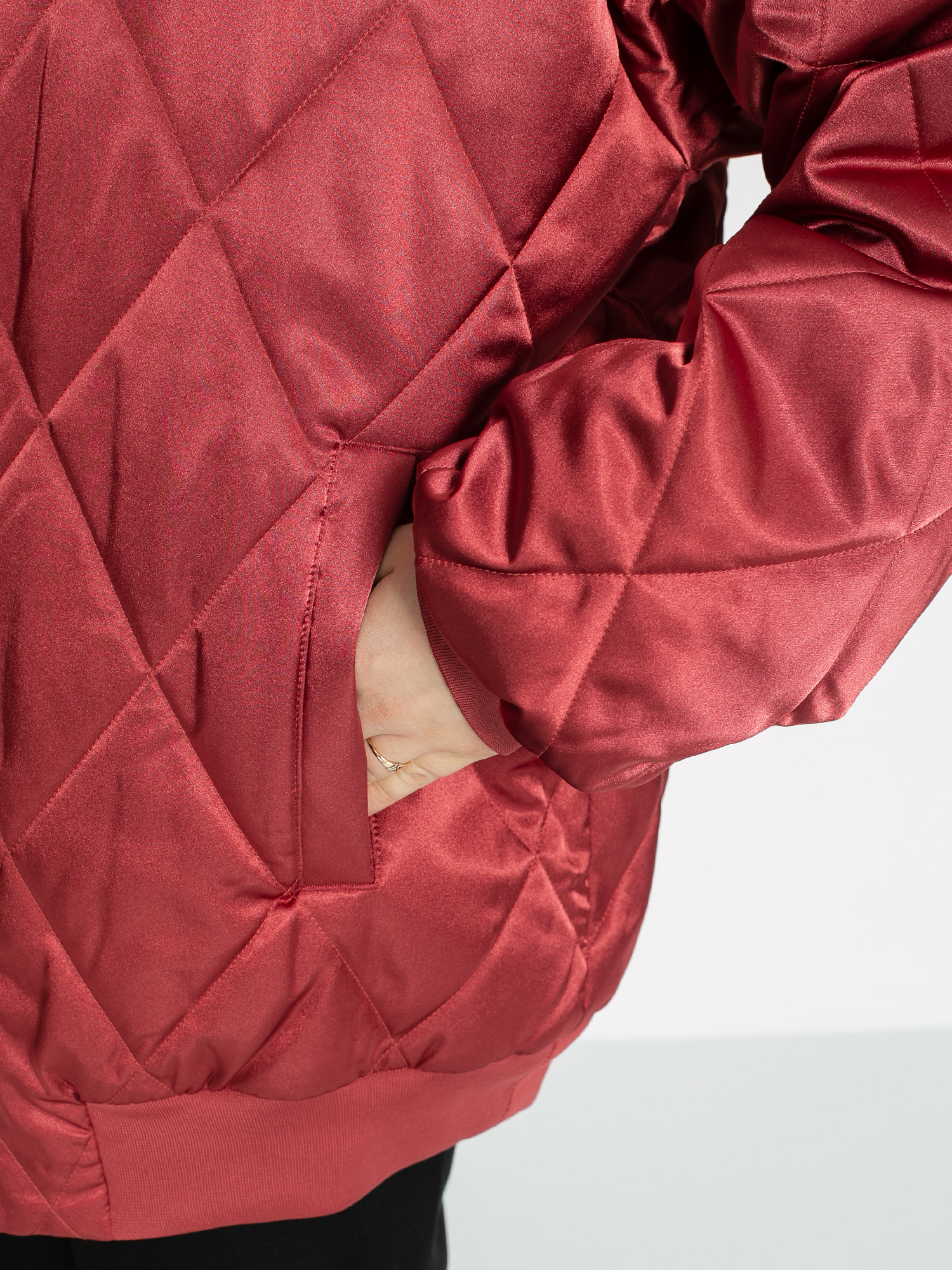 Kurtka Nike Air Syn Fill Jkt Satn Wmn (cedar/team orange/black)