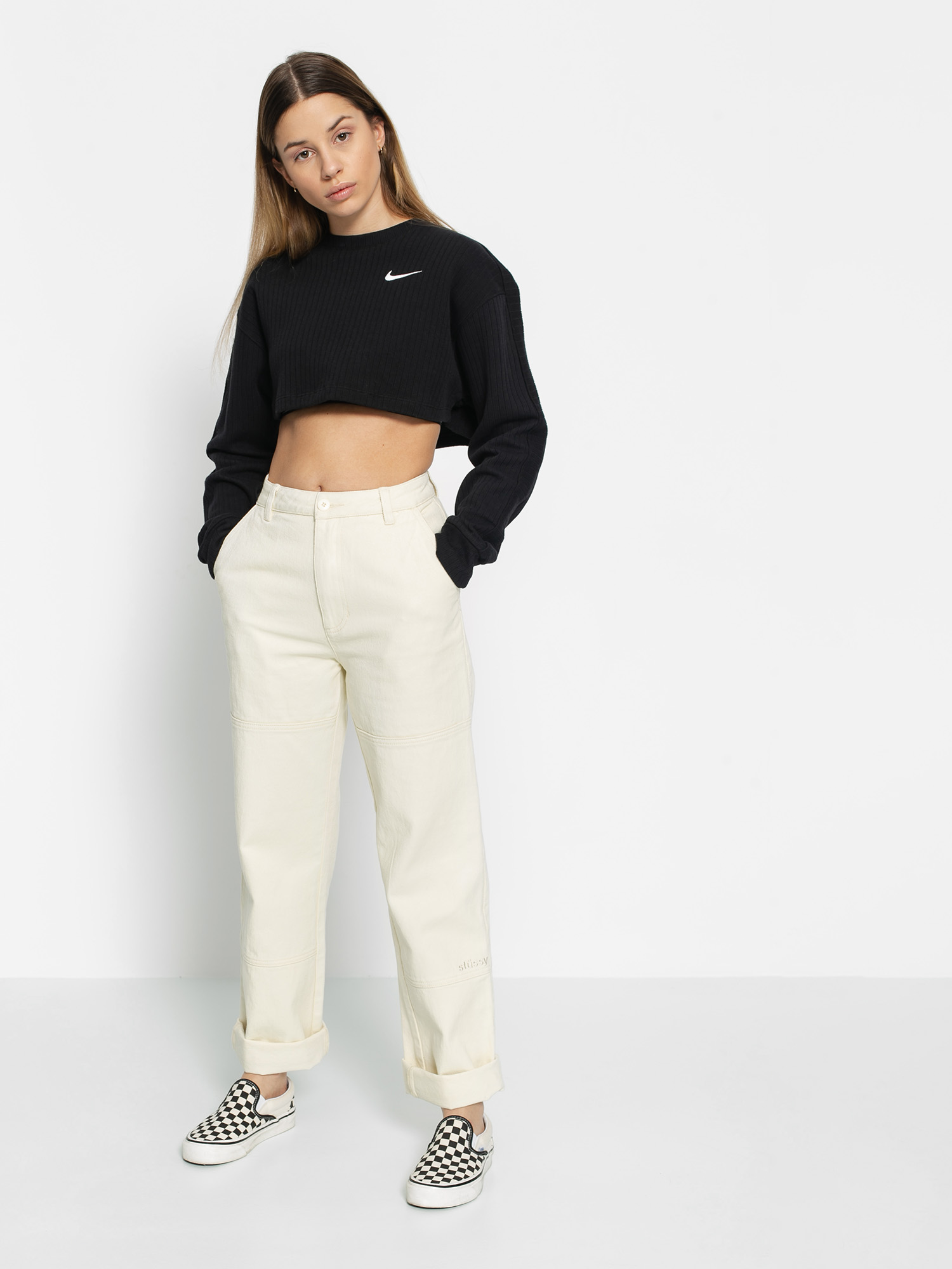 Bluza Nike Mtrl Ssnl Top Wmn (black/white)