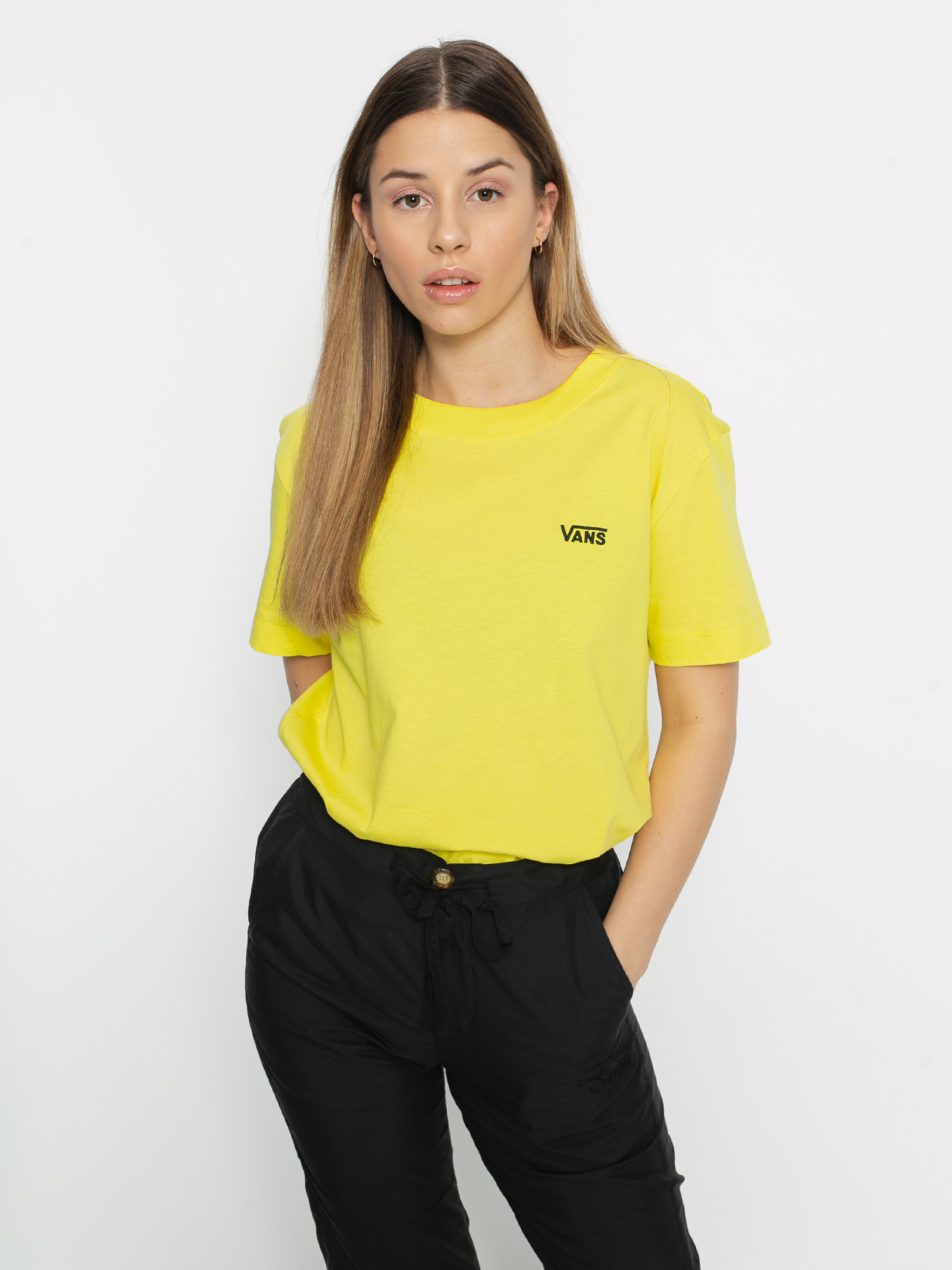 T-shirt Vans Junior V Boxy Wmn (lemon tonic)