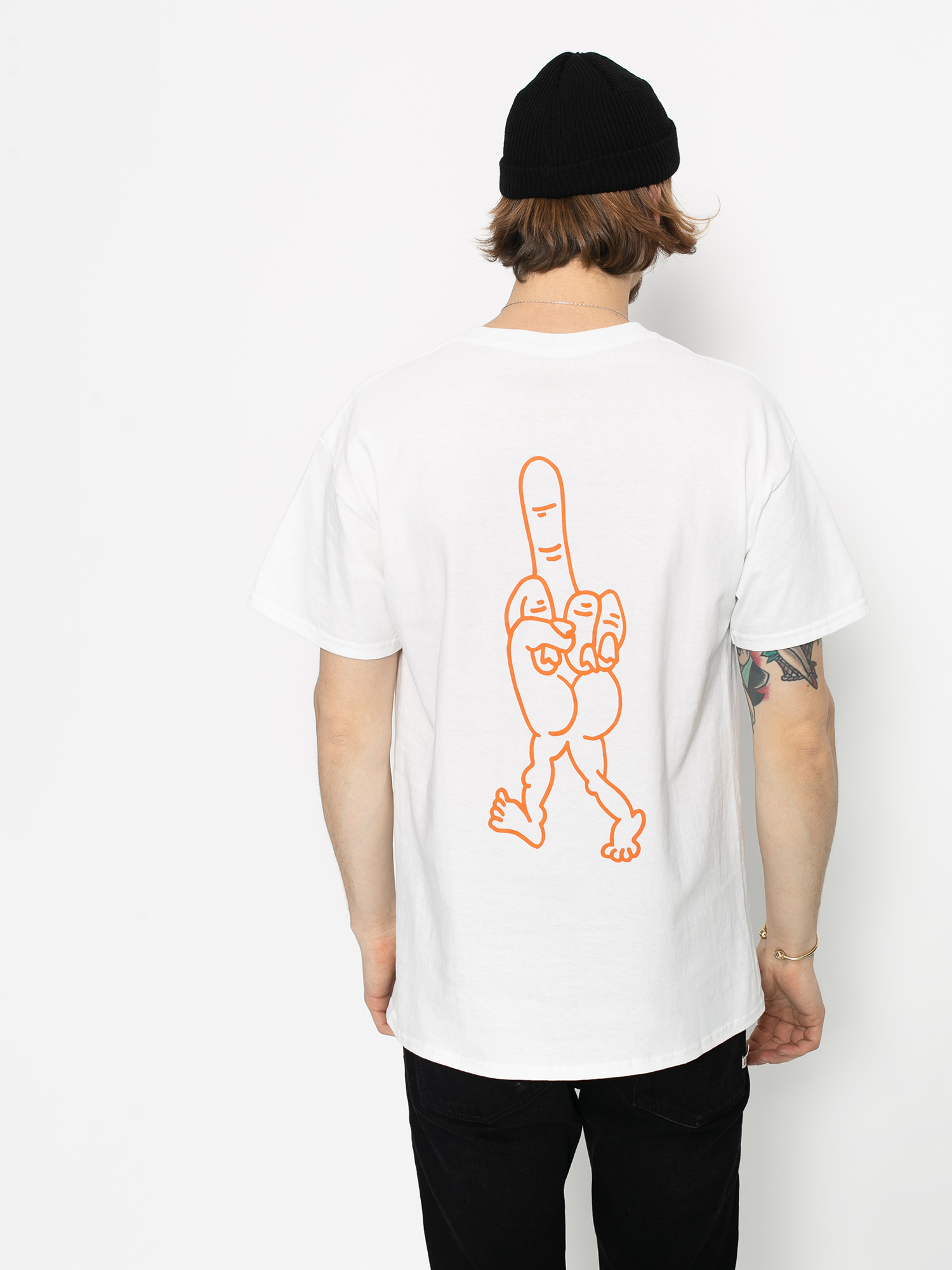 T-shirt Sour Solution Finger (white)