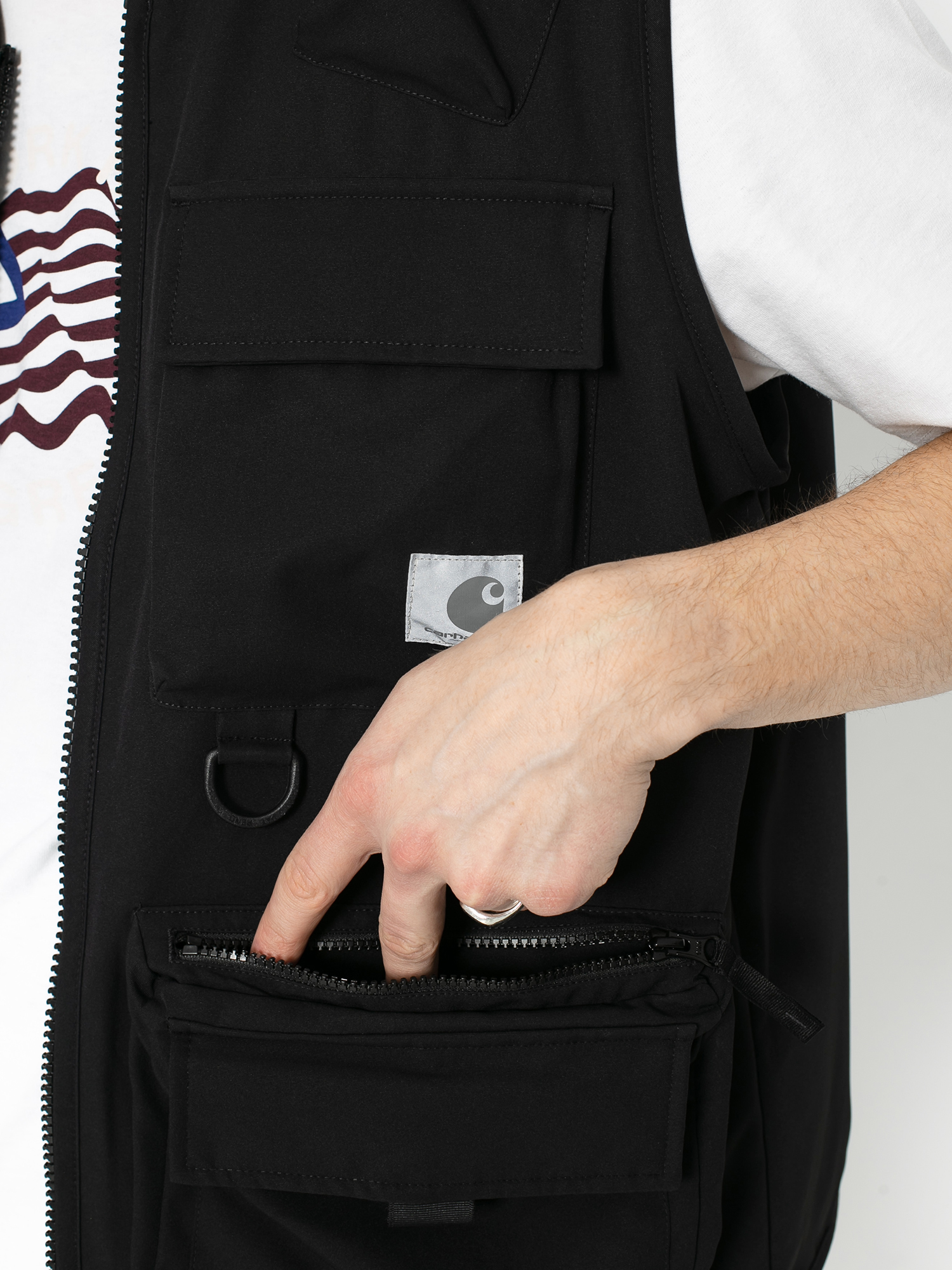 Kamizelka Carhartt WIP Elmwood (black)