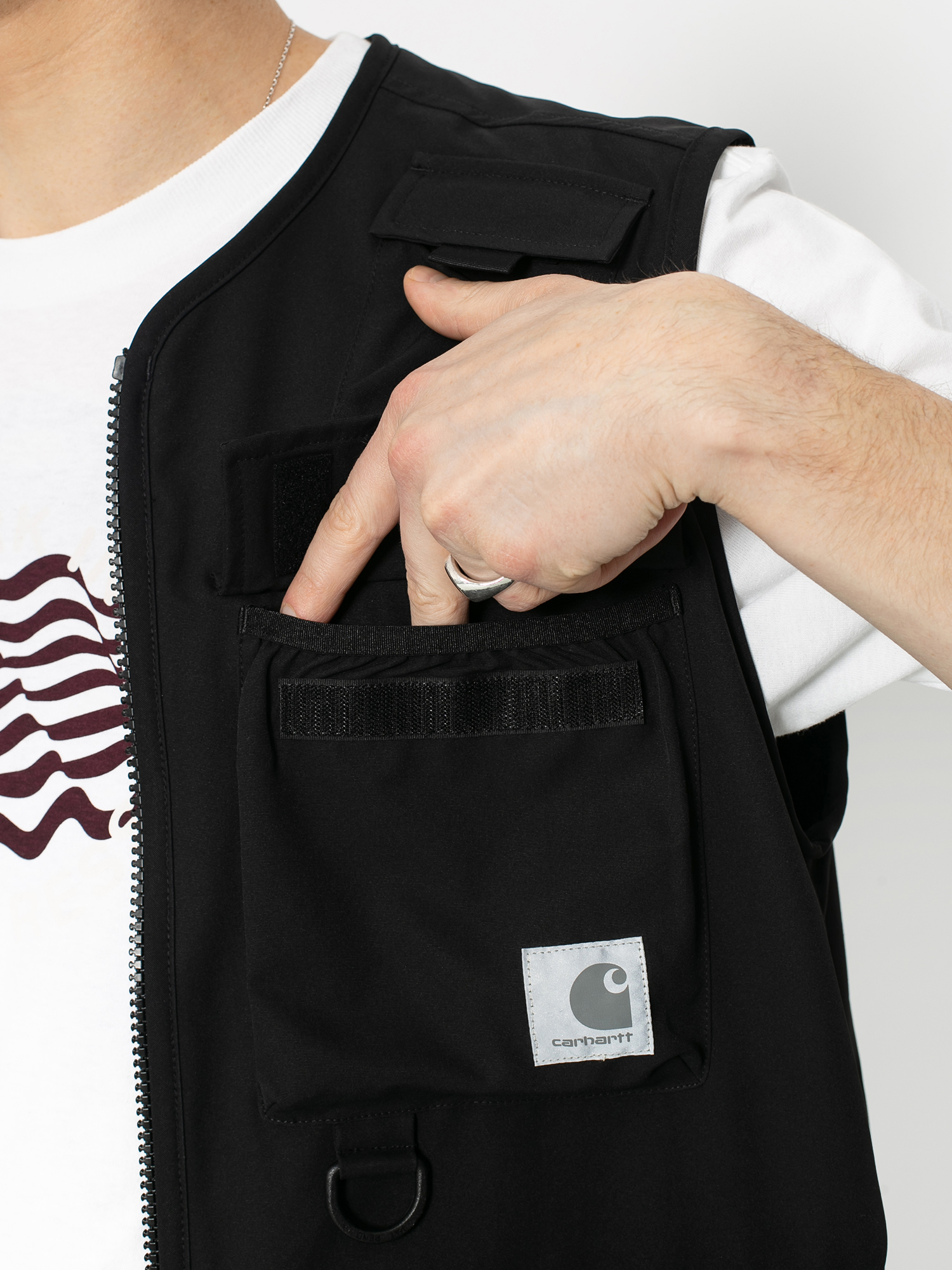 Kamizelka Carhartt WIP Elmwood (black)