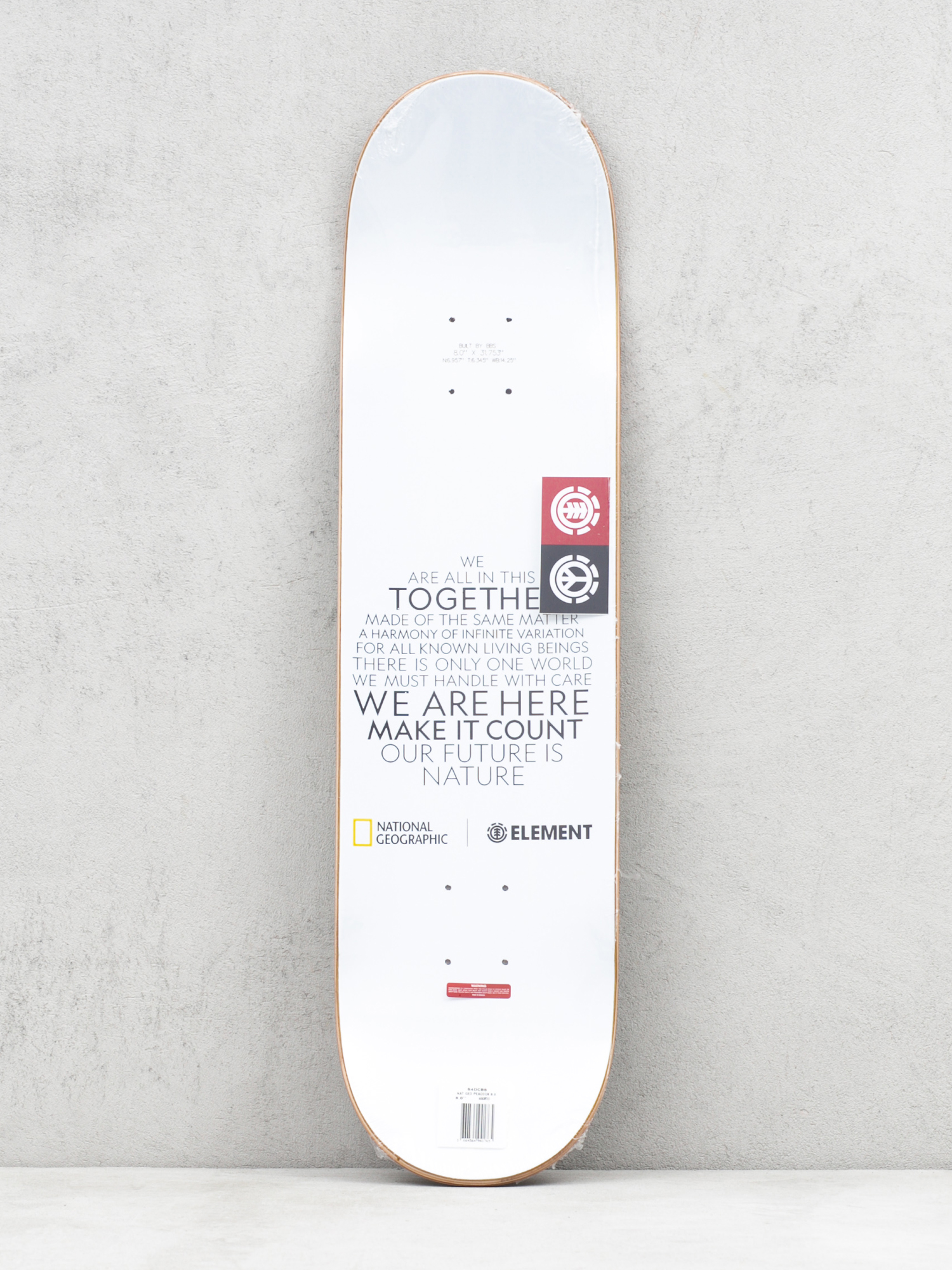 Deck Element Nat Geo Peacock (assorted)