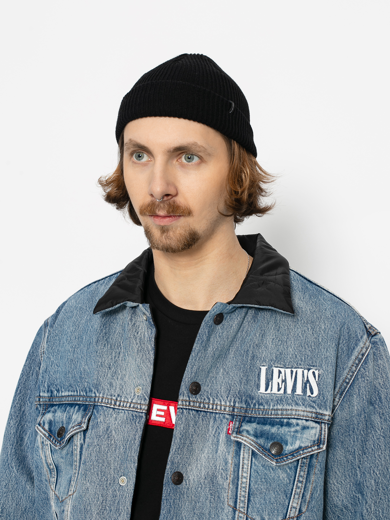 Kurtka Levi's® Rvs Padded Trucker Surprise Reversible (harvest gold/fog/forged iro)