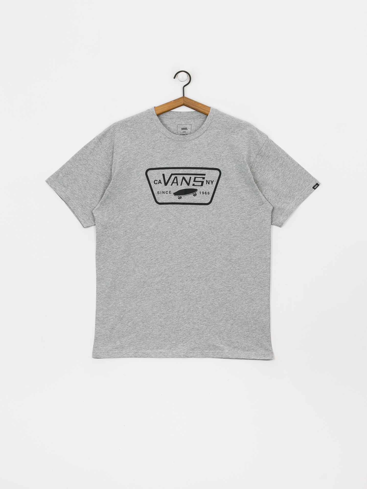 T-shirt Vans Full Patch (athletic heather/black)