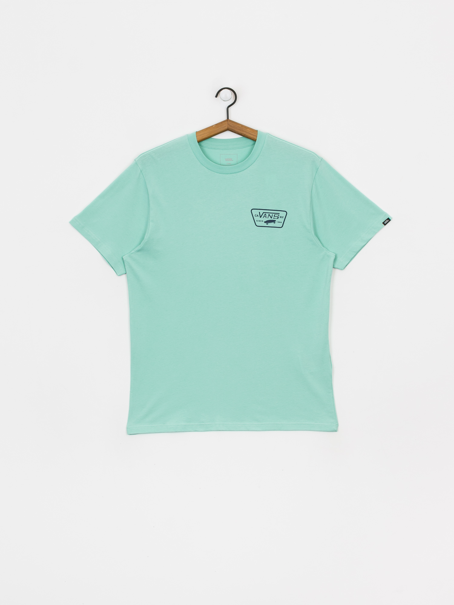 T-shirt Vans Full Patch Back (dusty jade green/drs bls)
