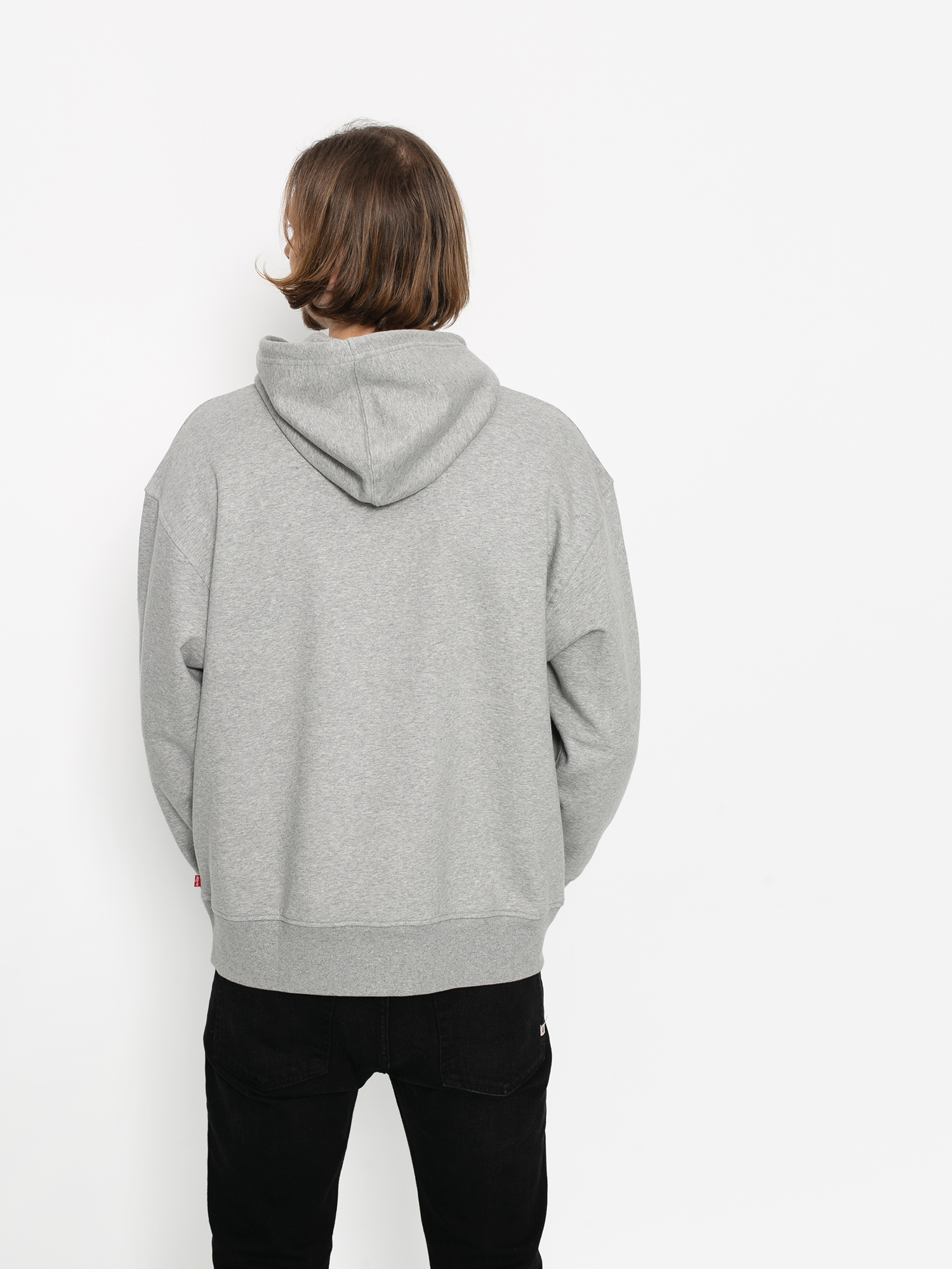 Bluza z kapturem Levi's® Relaxed Graphic Box Tab HD (grey) Bluza z kapturem Levi's® Relaxed Graphic Box Tab HD (grey)