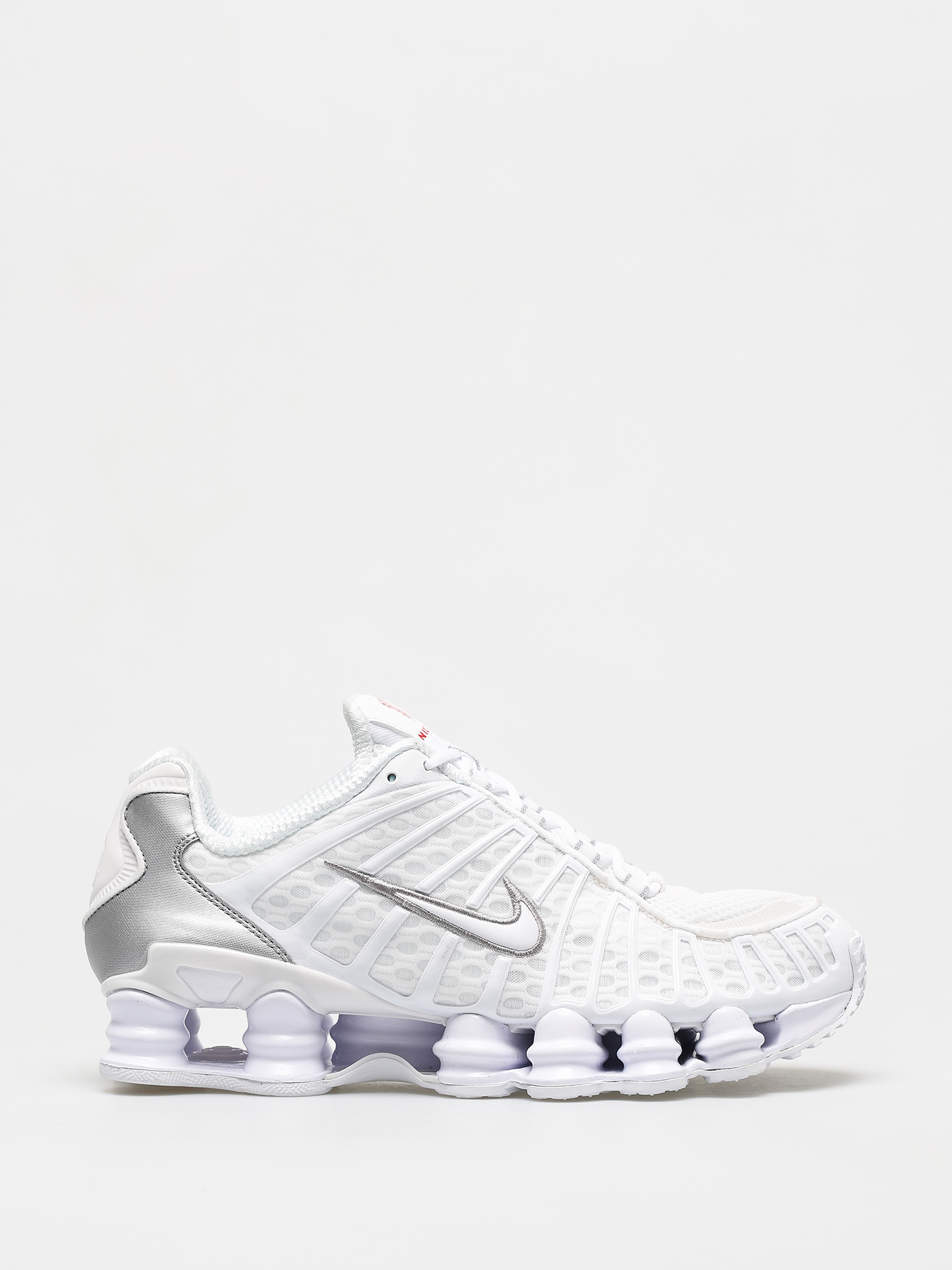 Buty Nike Shox Tl (white/white metallic silver max orange)