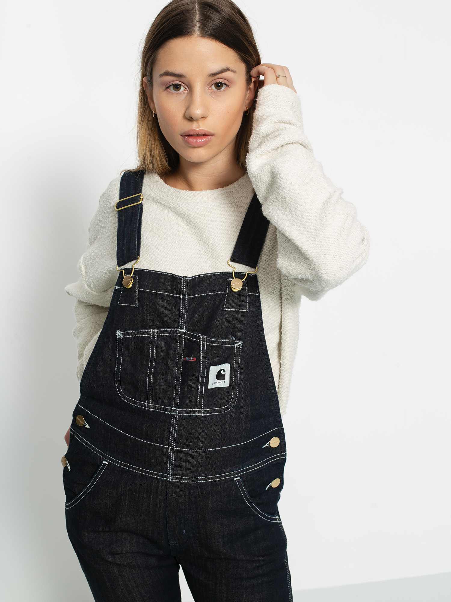 Spodnie Carhartt WIP Bib Overall Wmn (blue)