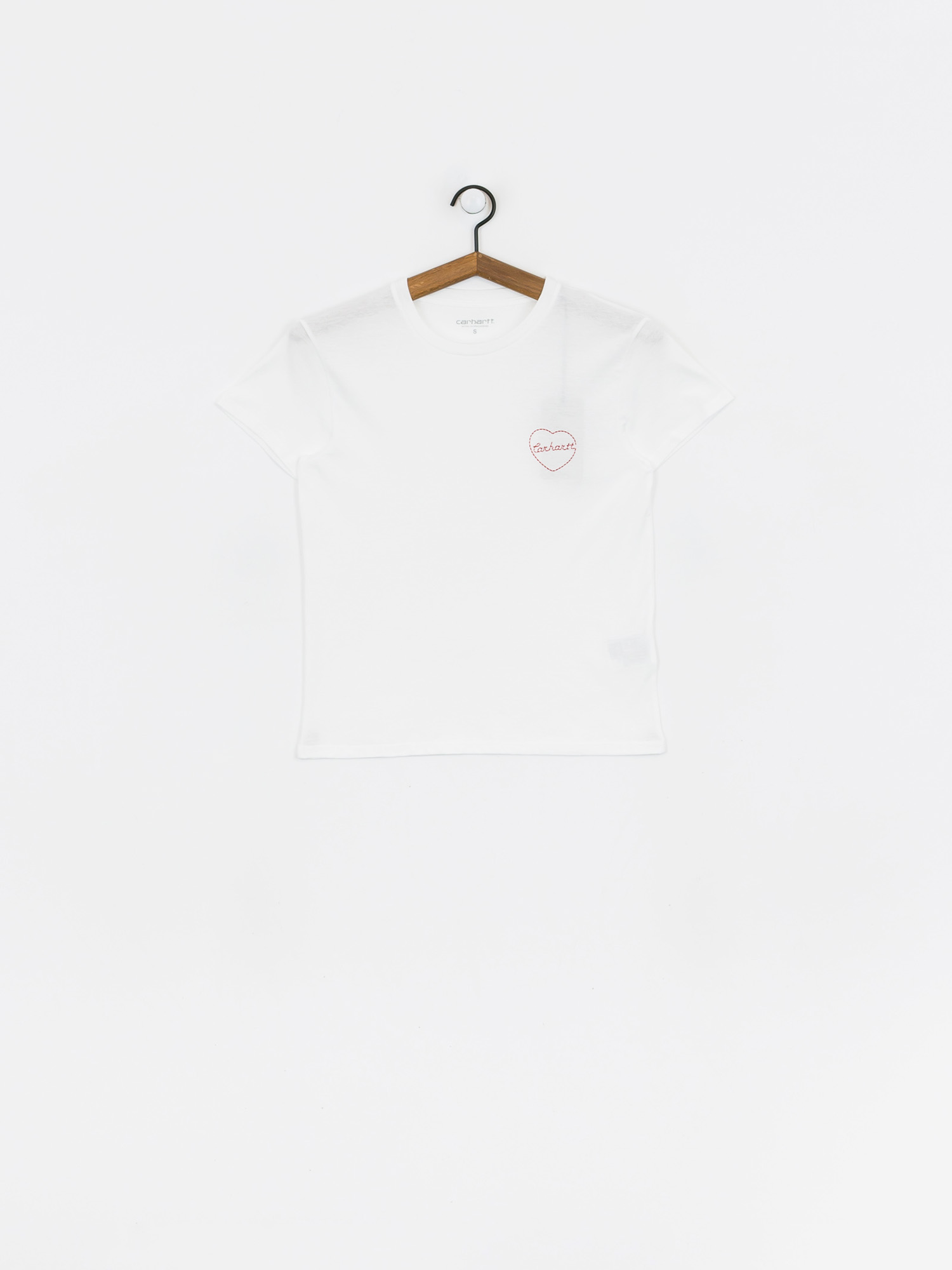 T-shirt Carhartt WIP Tilda Heart Wmn (white/etna red)