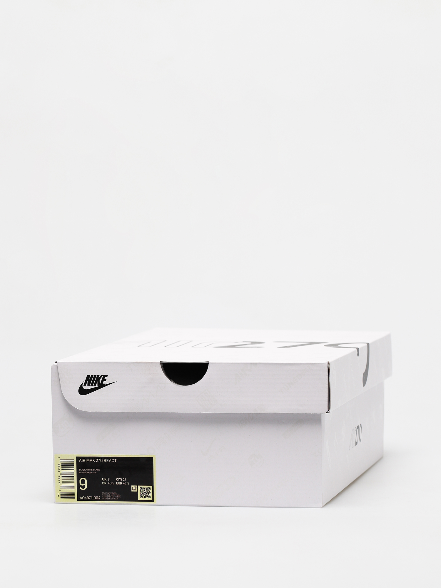 Buty Nike Air Max 270 React (black/white black)